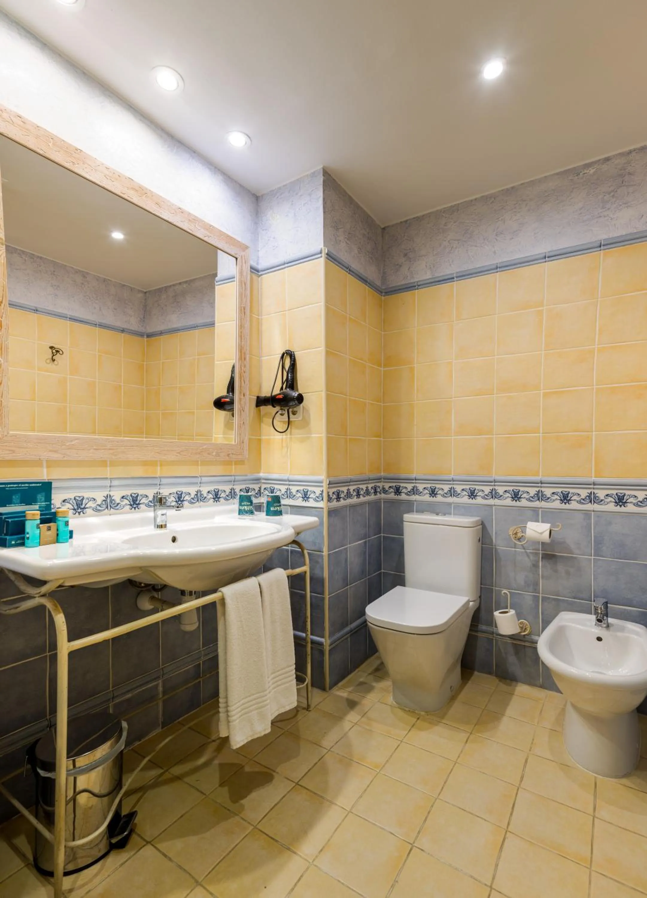 Shower in Hotel Silken Villa de Laguardia