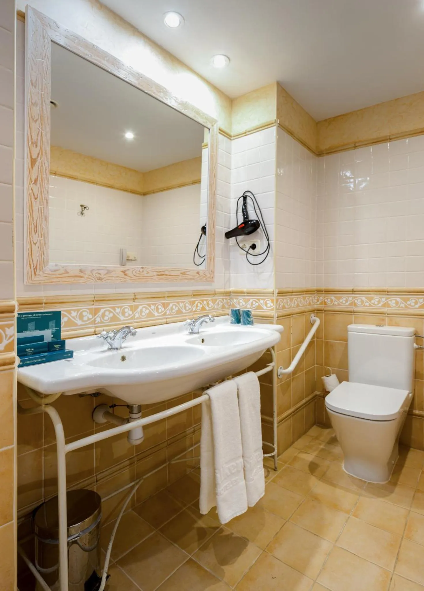 Shower in Hotel Silken Villa de Laguardia