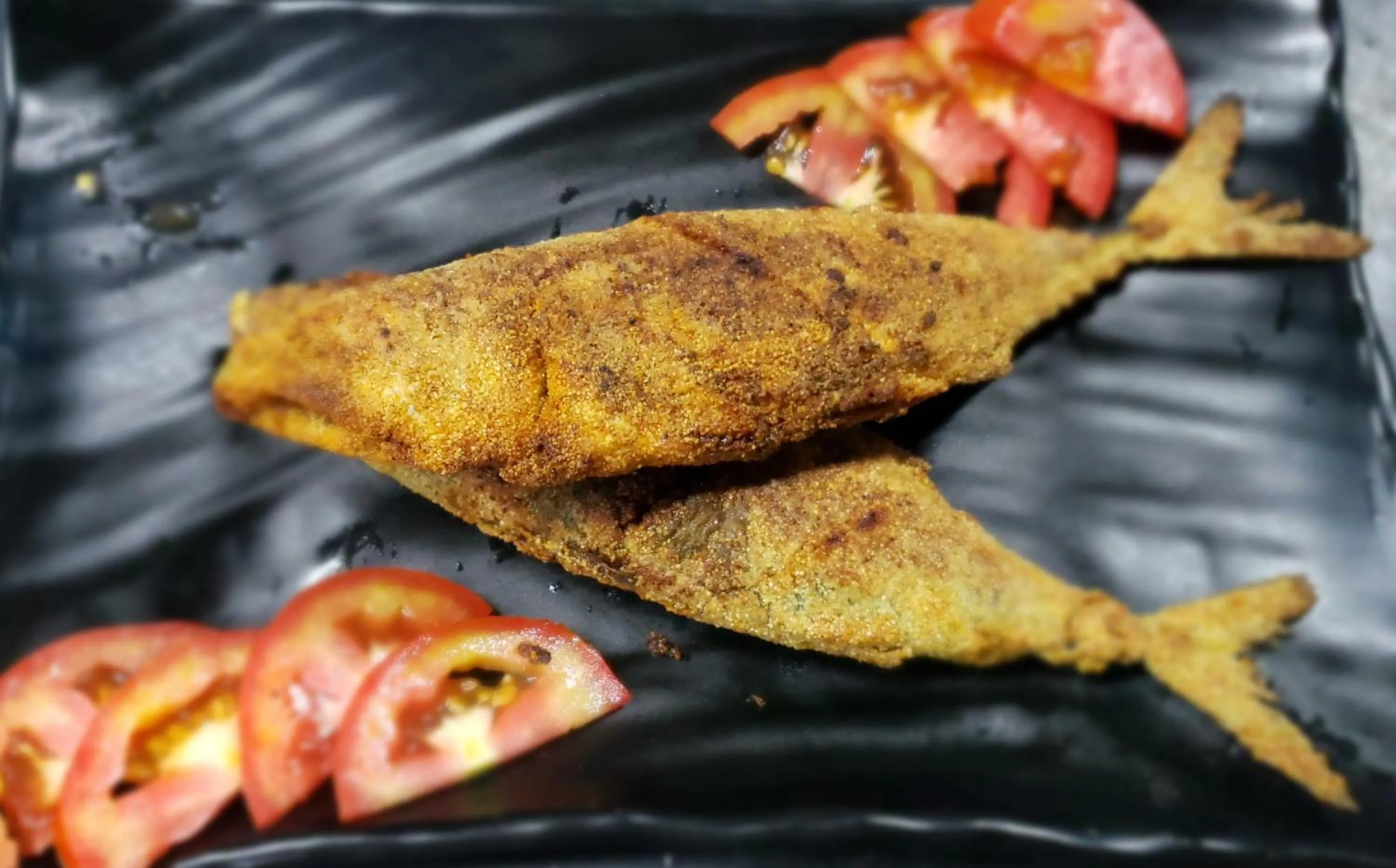 Food close-up in White Truffle Resort, Arambol