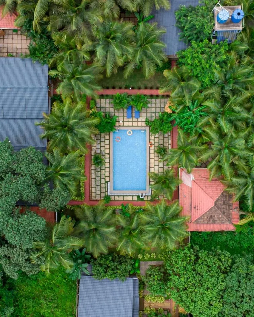 Property building in White Truffle Resort, Arambol