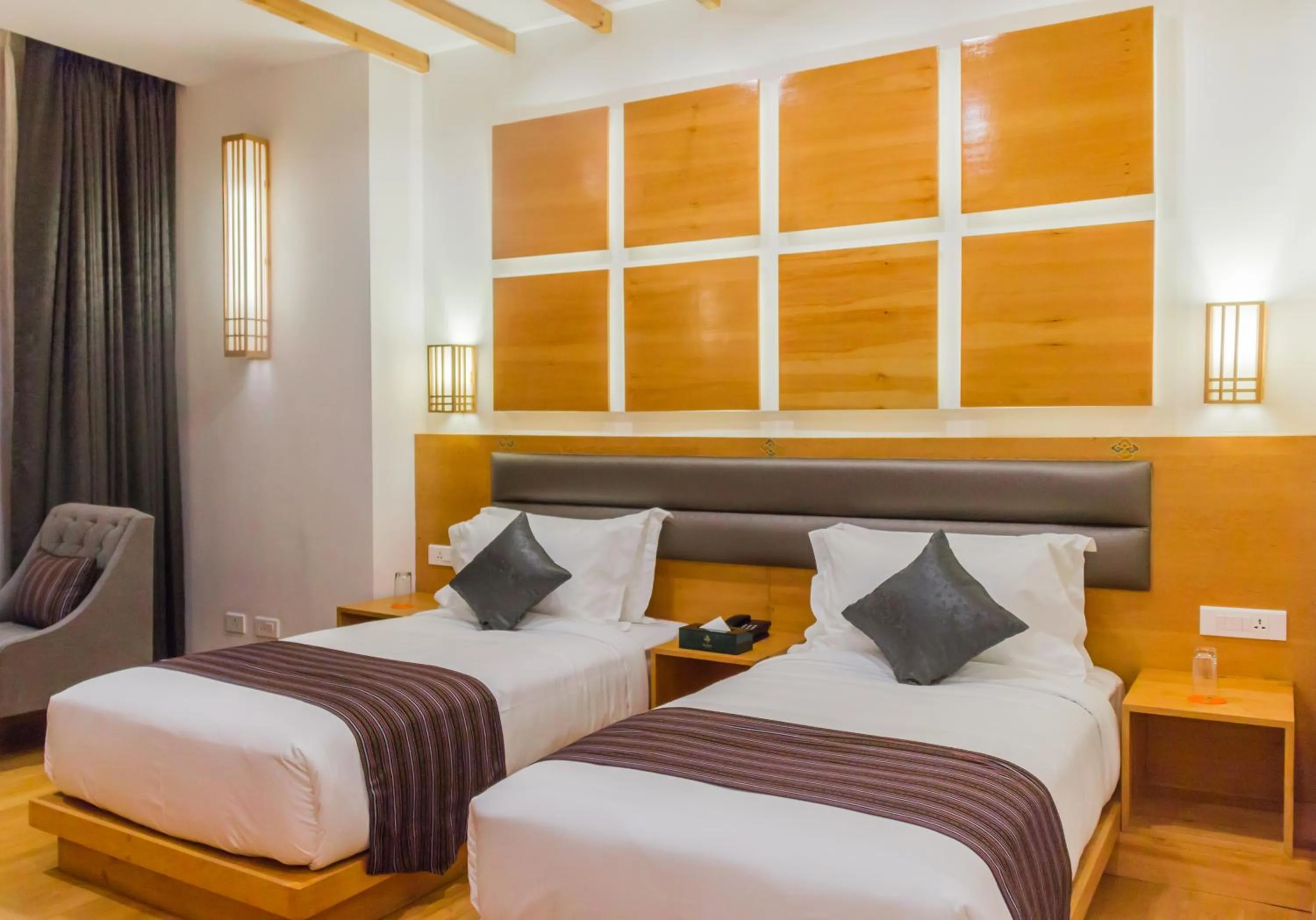 Photo of the whole room, Bed in Pelyang Boutique