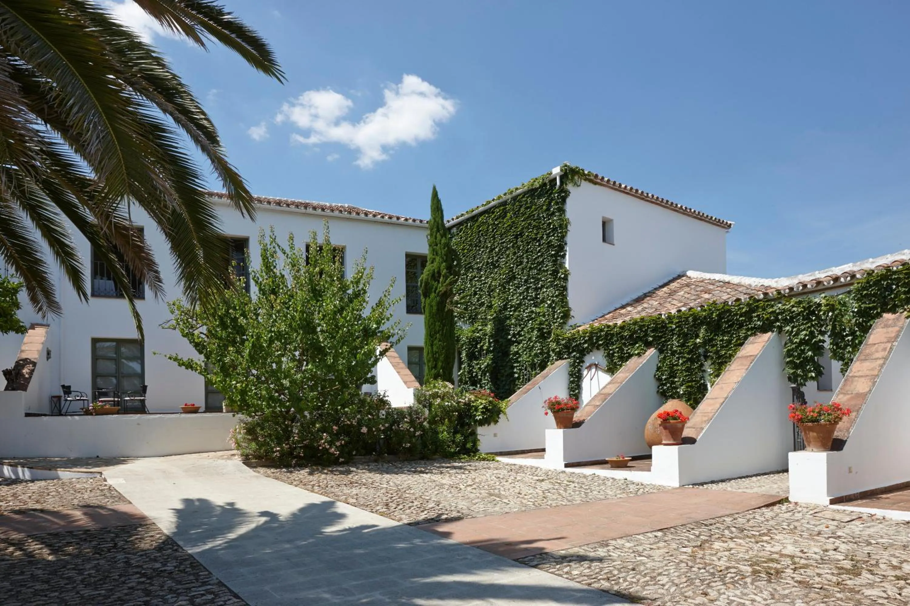 Patio in Hotel Boutique Molino del Arco