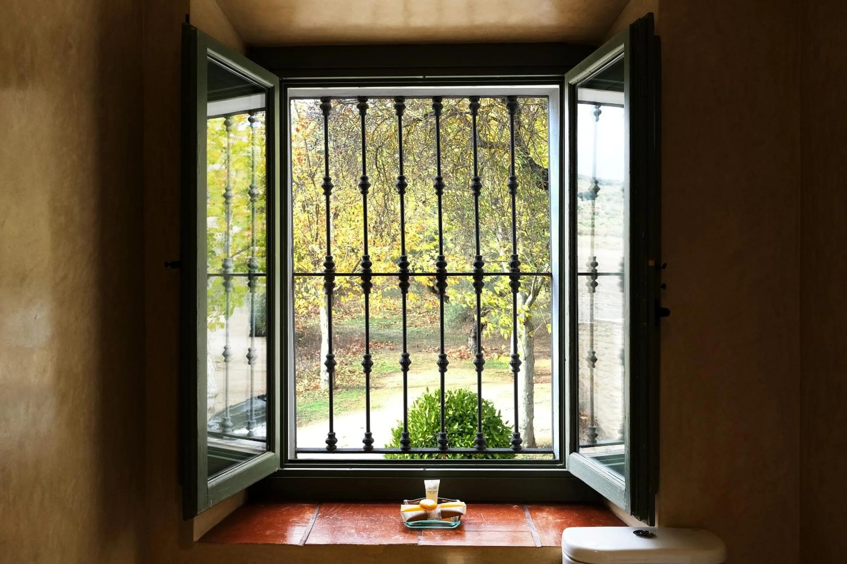 Garden view in Hotel Boutique Molino del Arco
