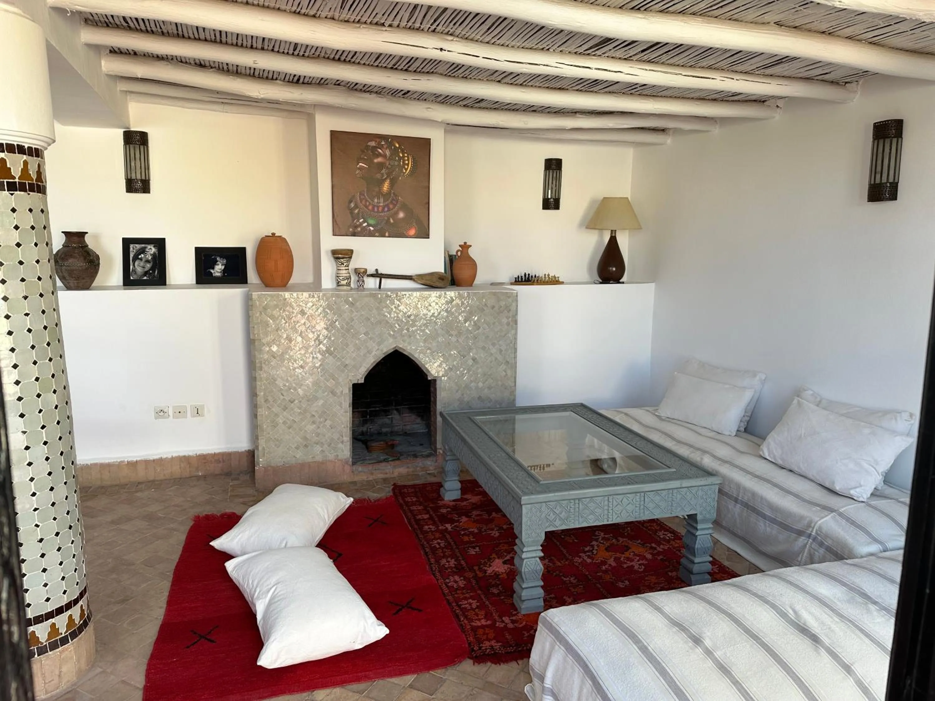 Living room in Riad Hugo