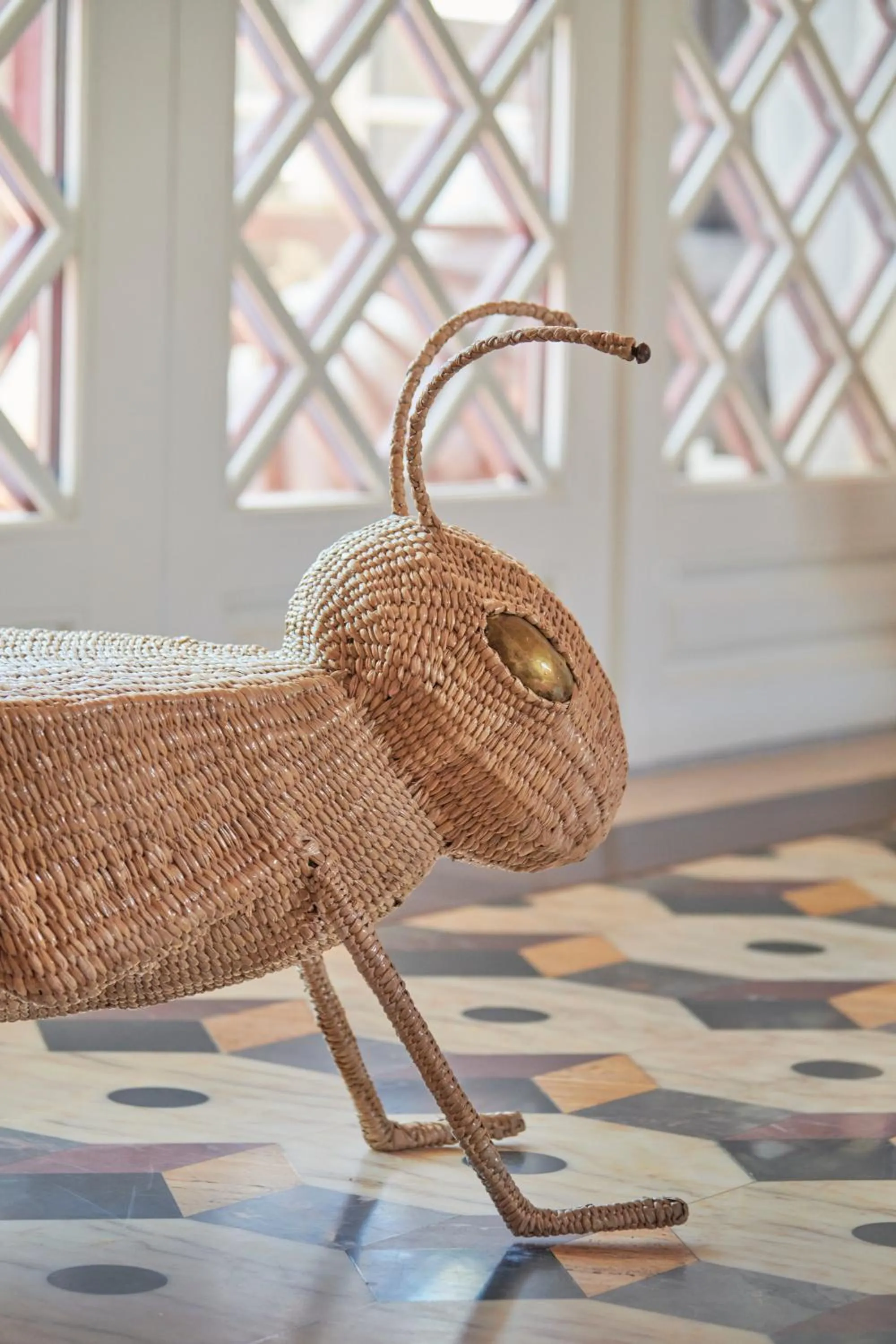 Decorative detail in Vermelho Melides - Relais & Châteaux