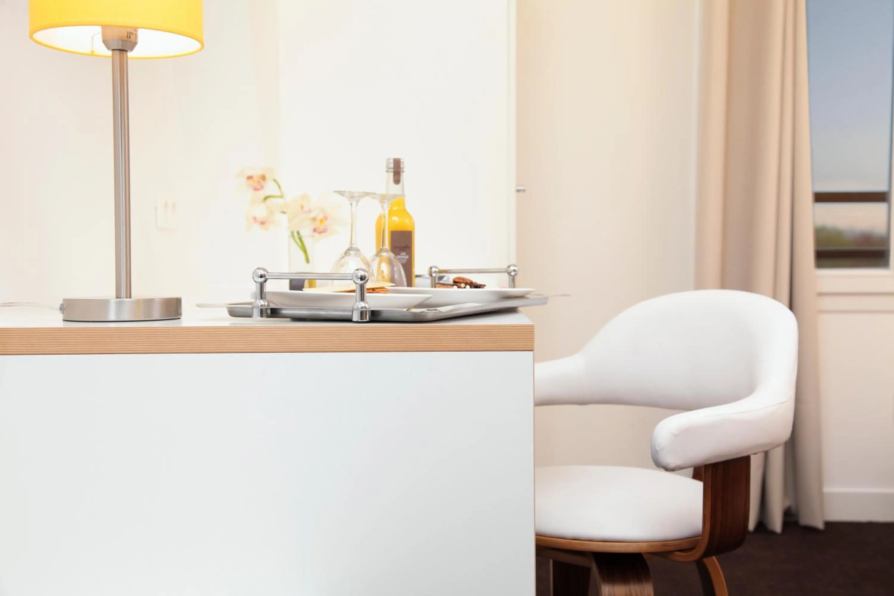 Seating area in La Ruche