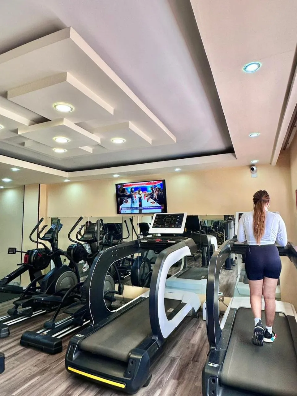 Fitness centre/facilities in Atmosphere Hotel & Spa