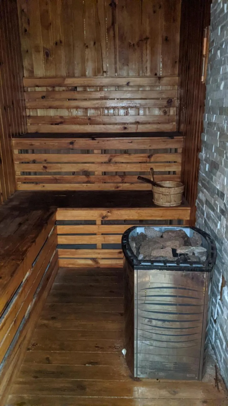 Sauna in Atmosphere Hotel & Spa