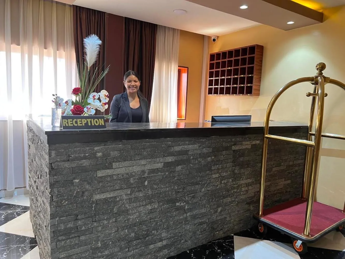 Lobby or reception in Atmosphere Hotel & Spa