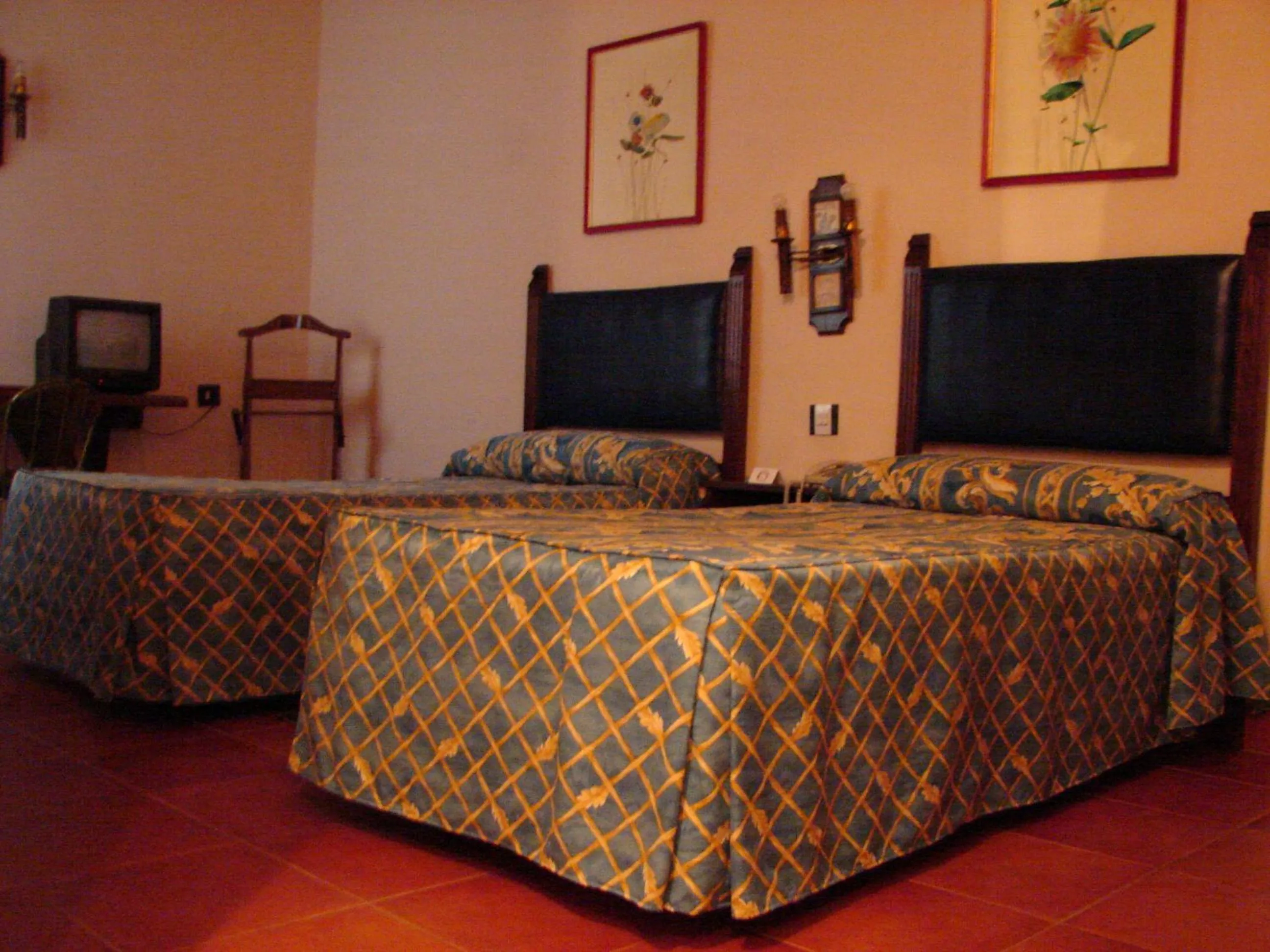 Bedroom, Bed in Hotel Temple Pradorrey