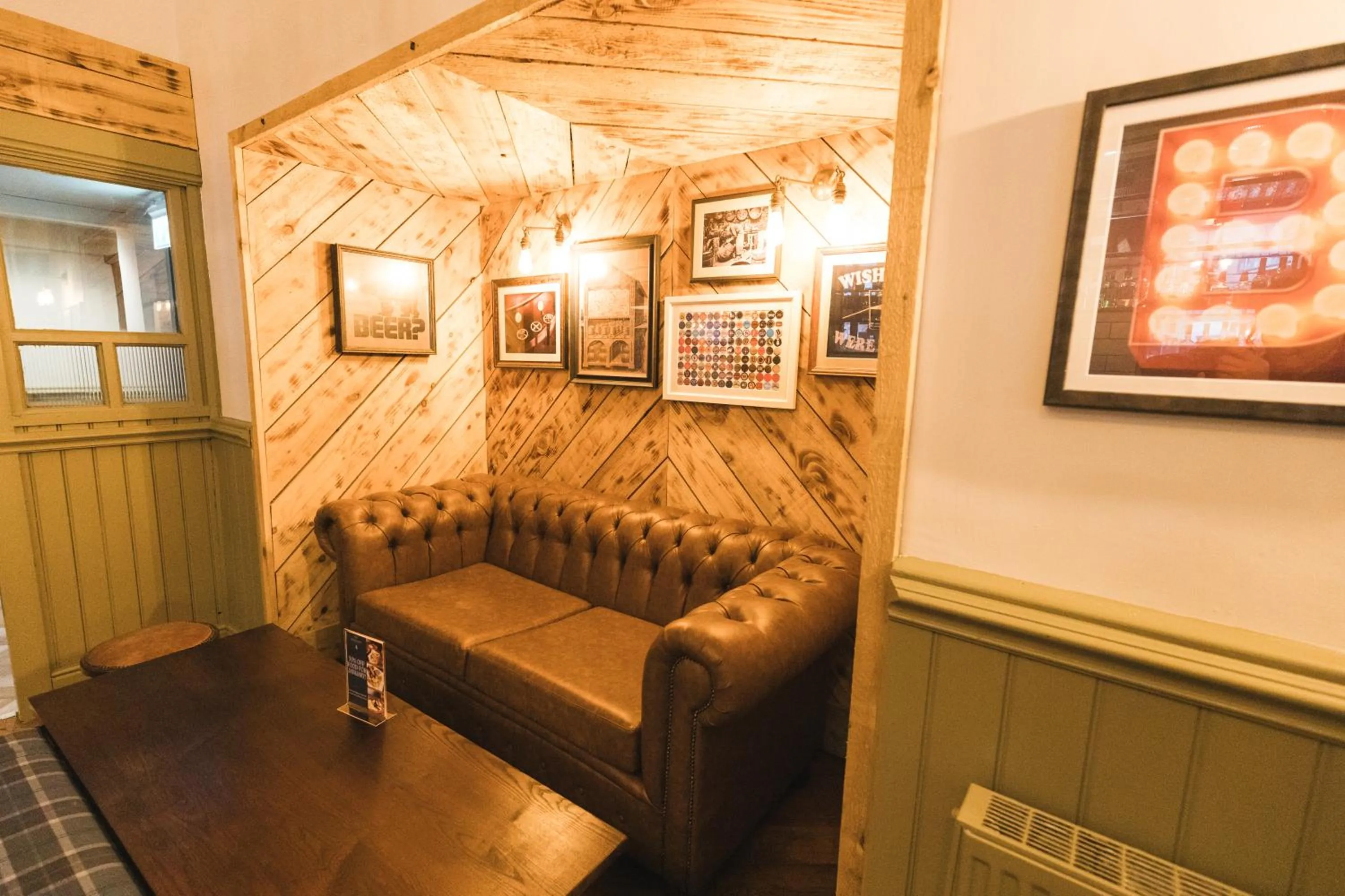 Property building in Black Lion Hotel Manchester