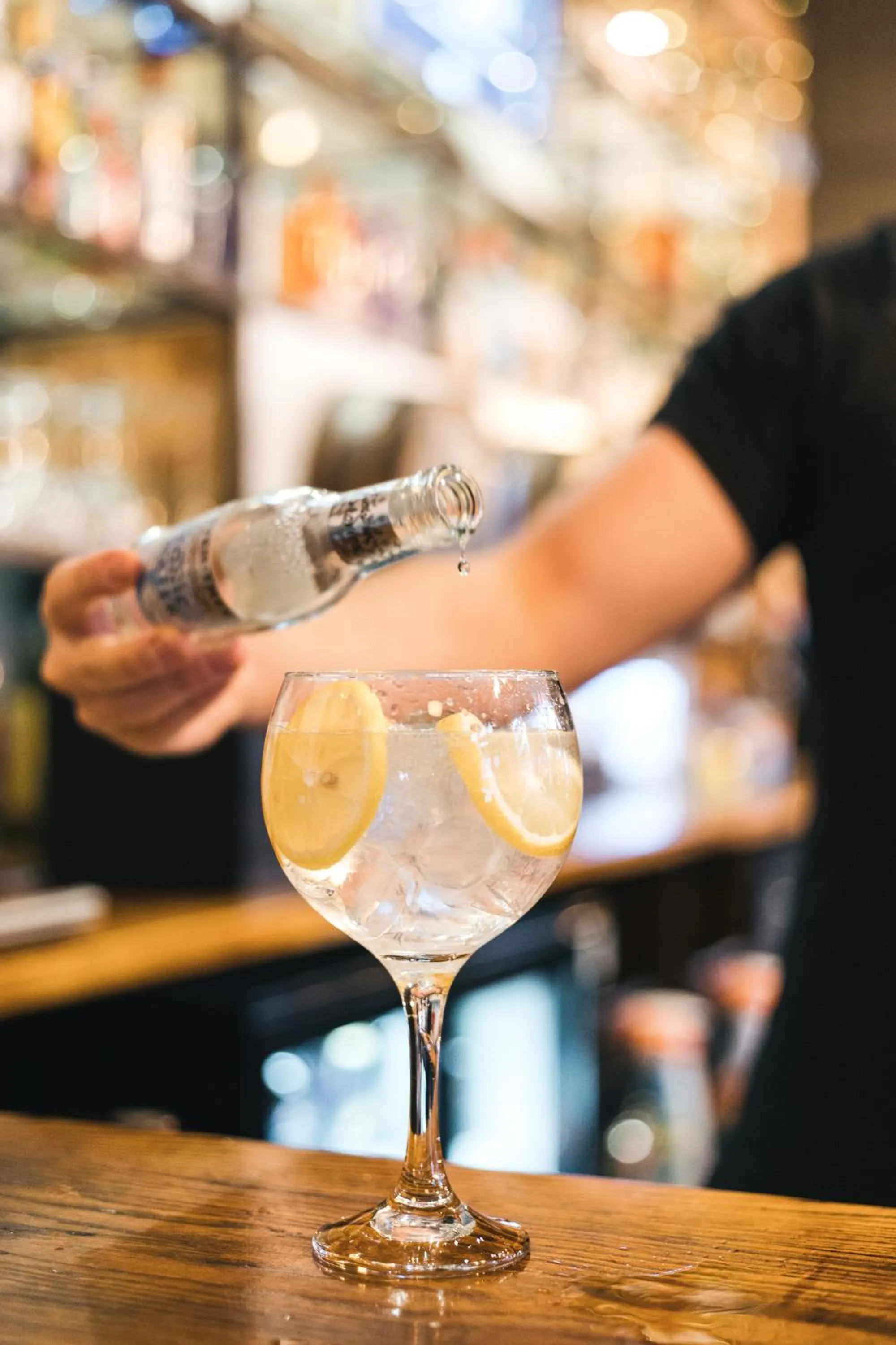 Drinks in Black Lion Hotel Manchester