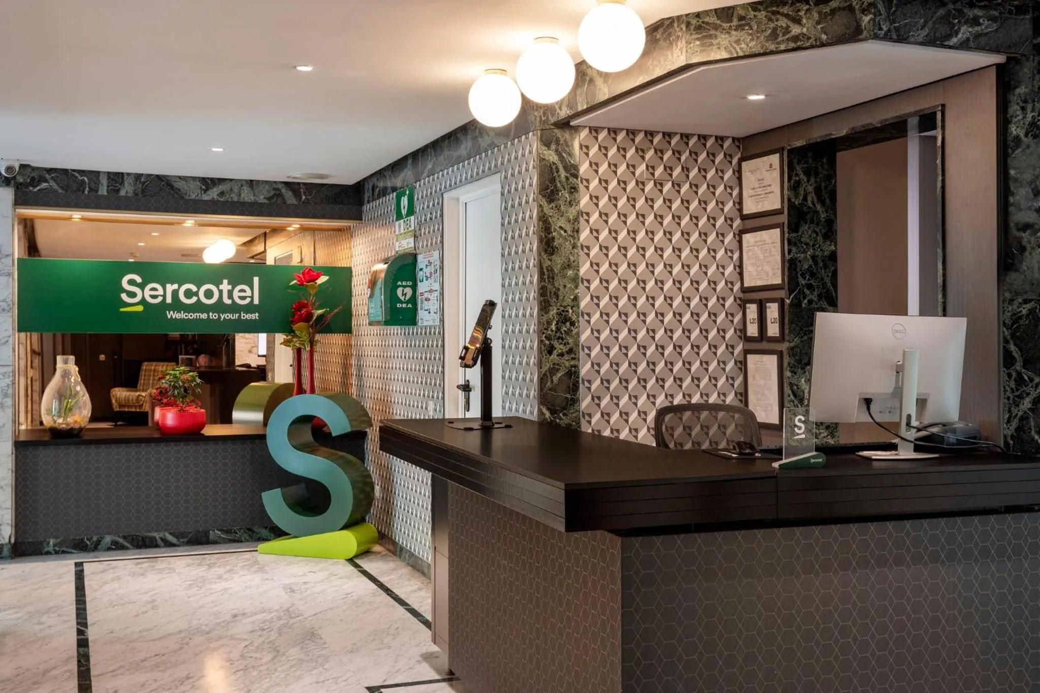 Lobby or reception in Sercotel Togumar