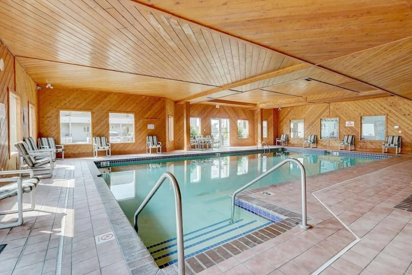 Pool view in Family Dreams Condo at Lighthouse Cove