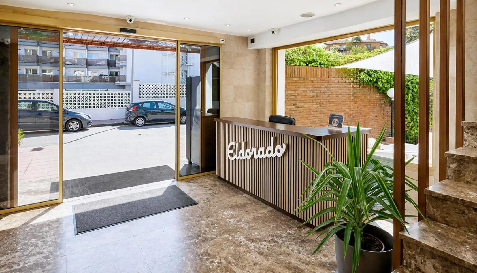 Lobby or reception in Apartamentos Eldorado