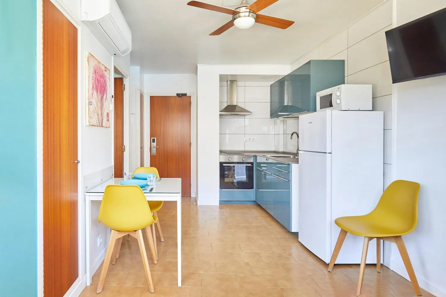 Dining area in Apartamentos Eldorado
