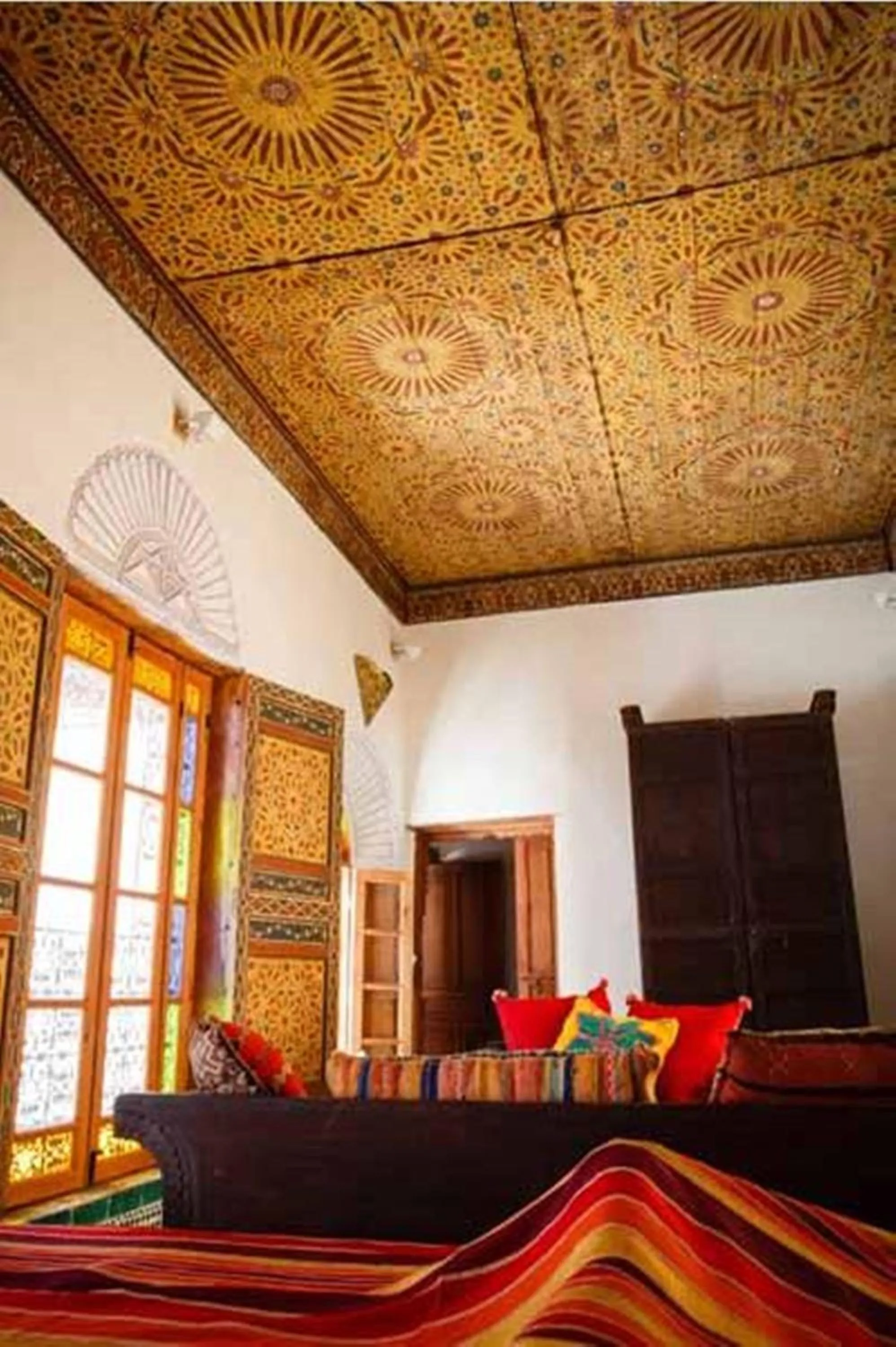 Decorative detail in Riad Idrissy