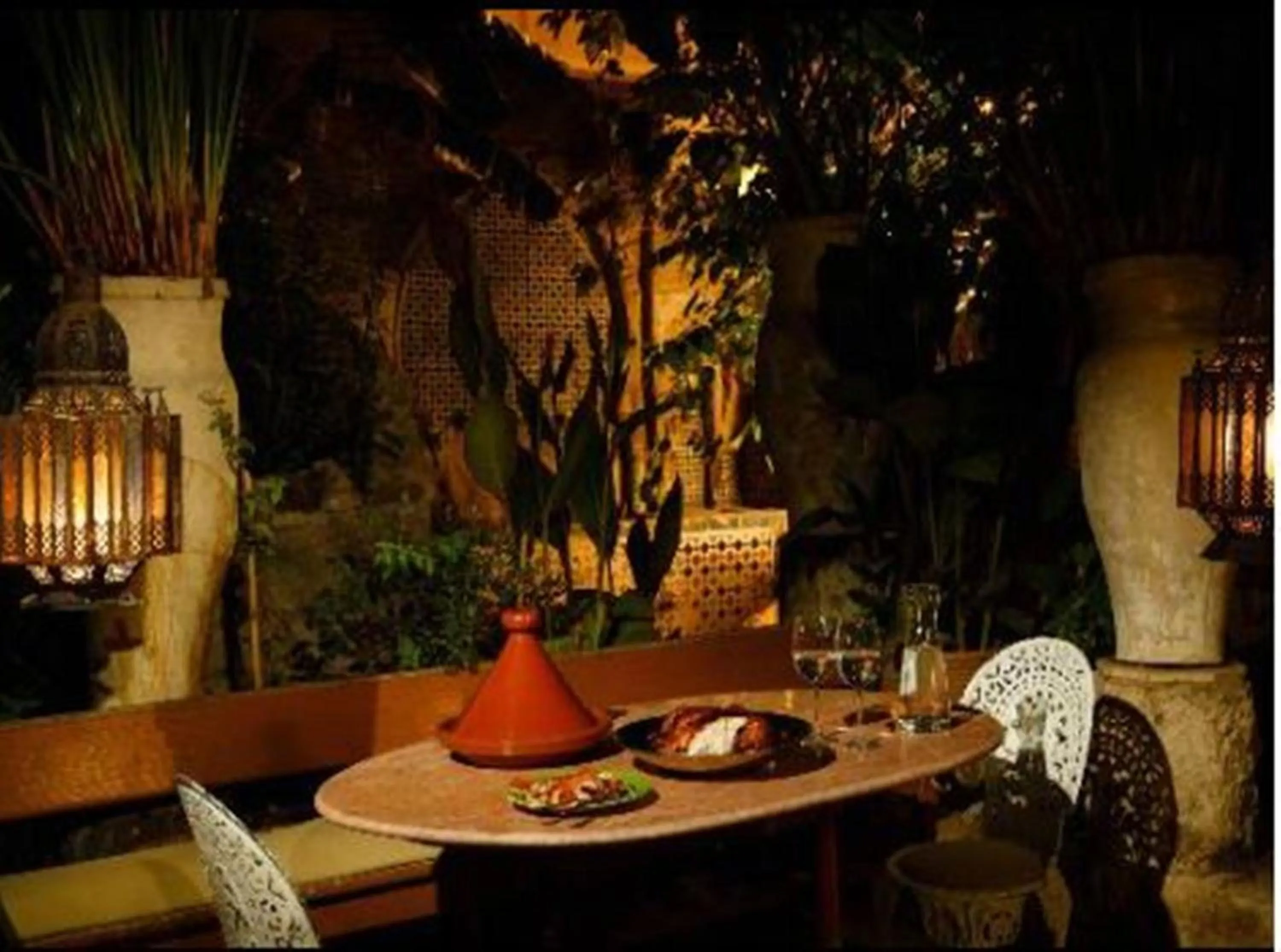 Garden in Riad Idrissy