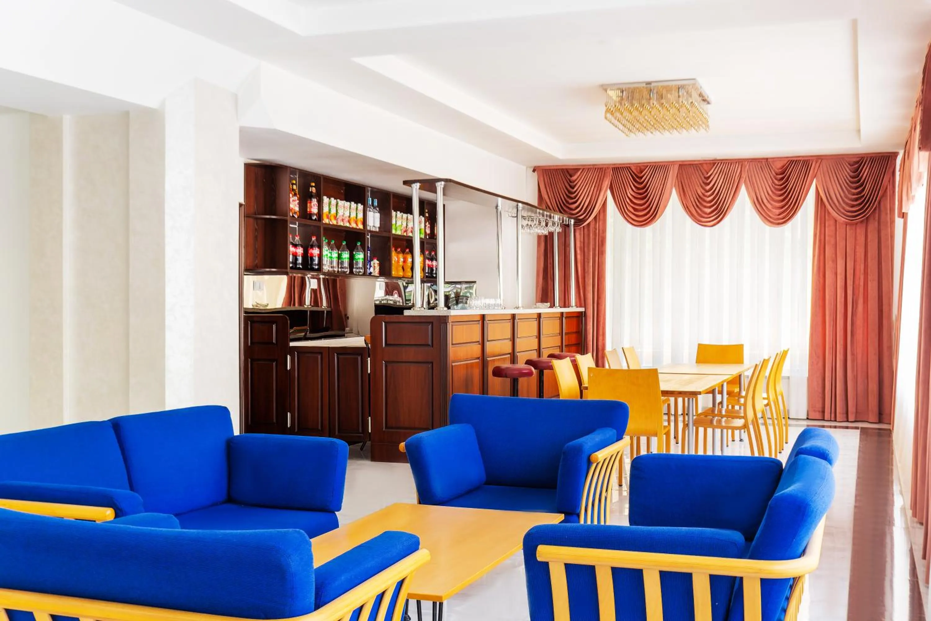 Lounge or bar in CENTRAL ASİA HOTEL