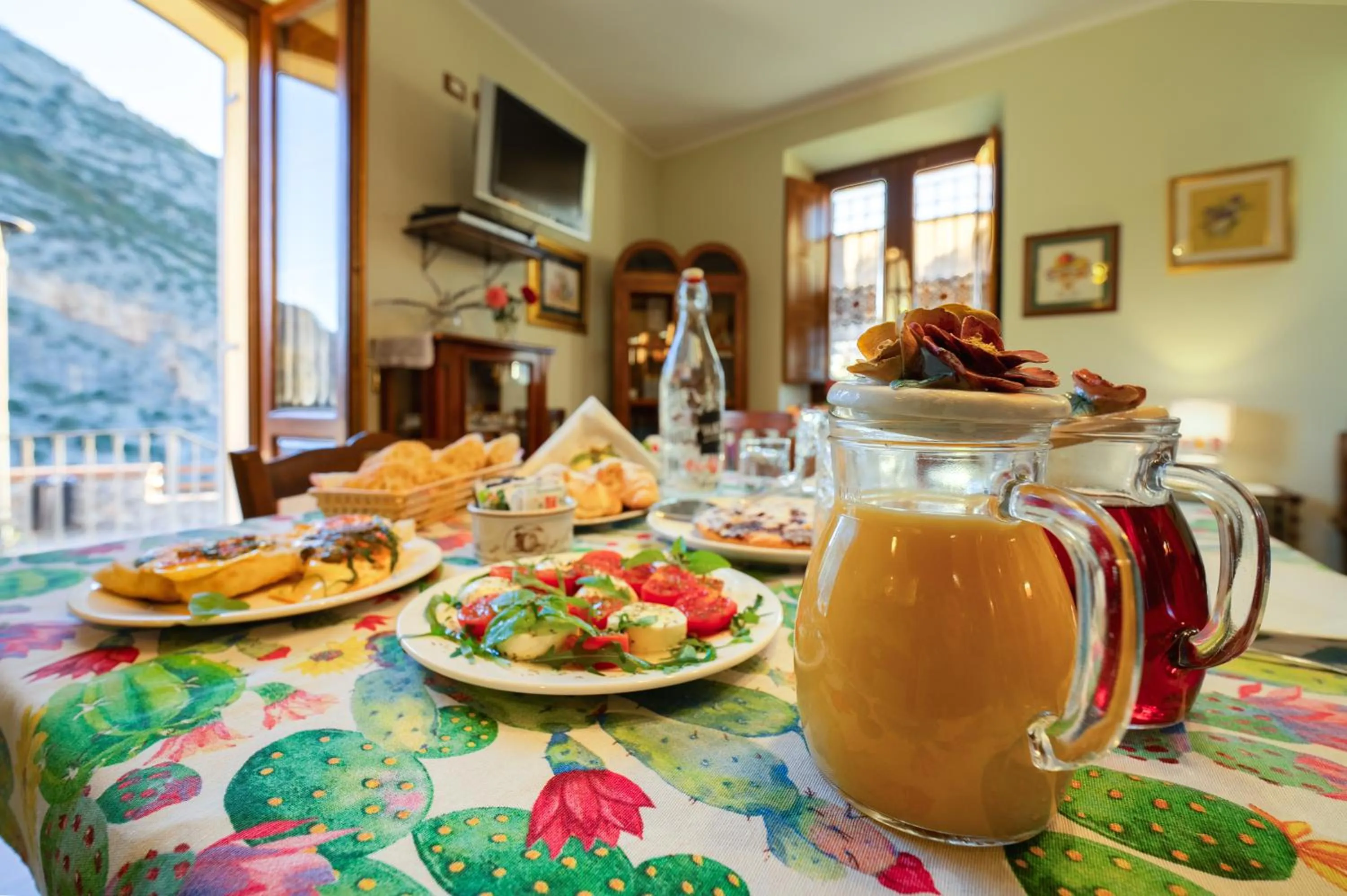 Continental breakfast in Il Belvedere