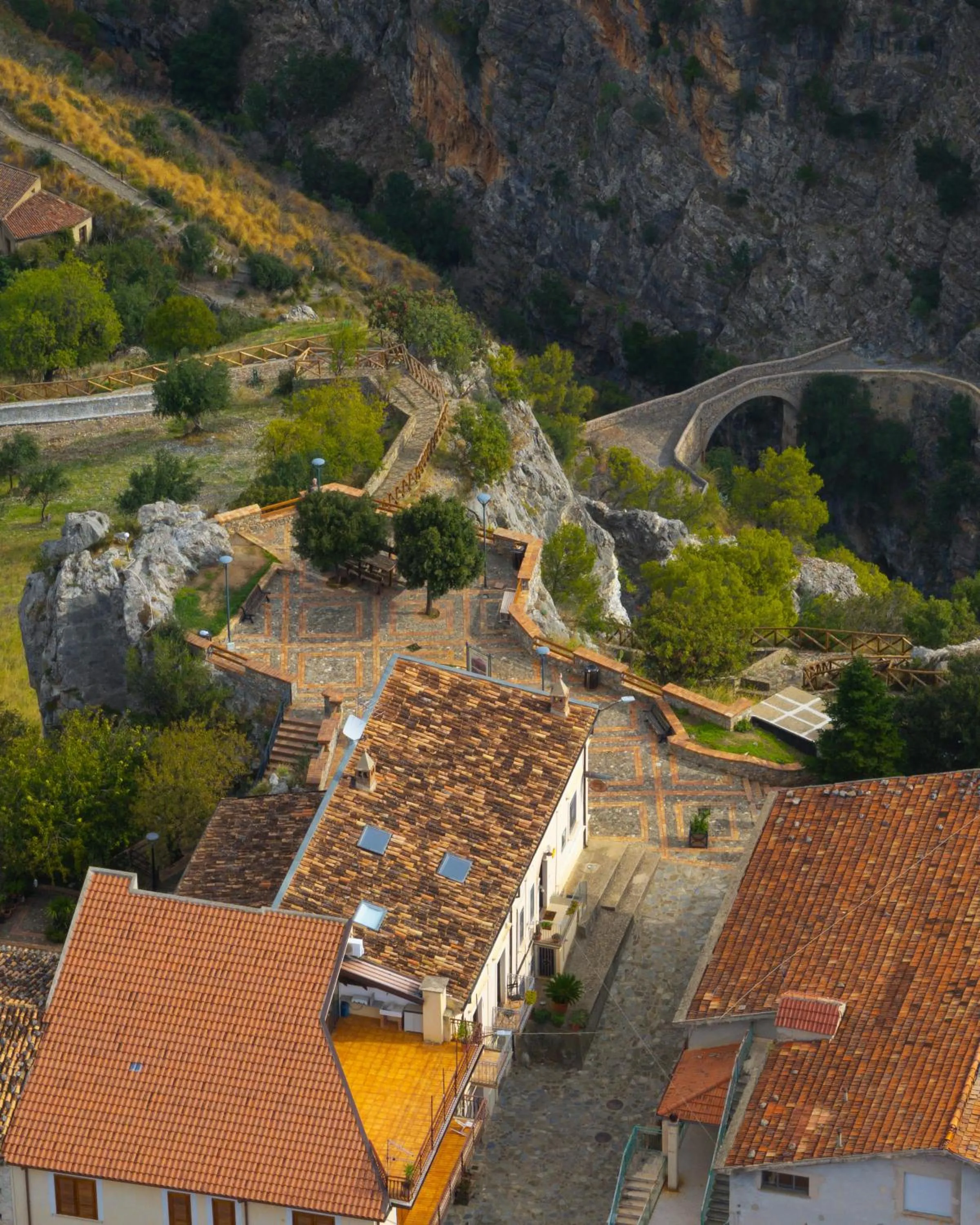 Bird's eye view in Il Belvedere