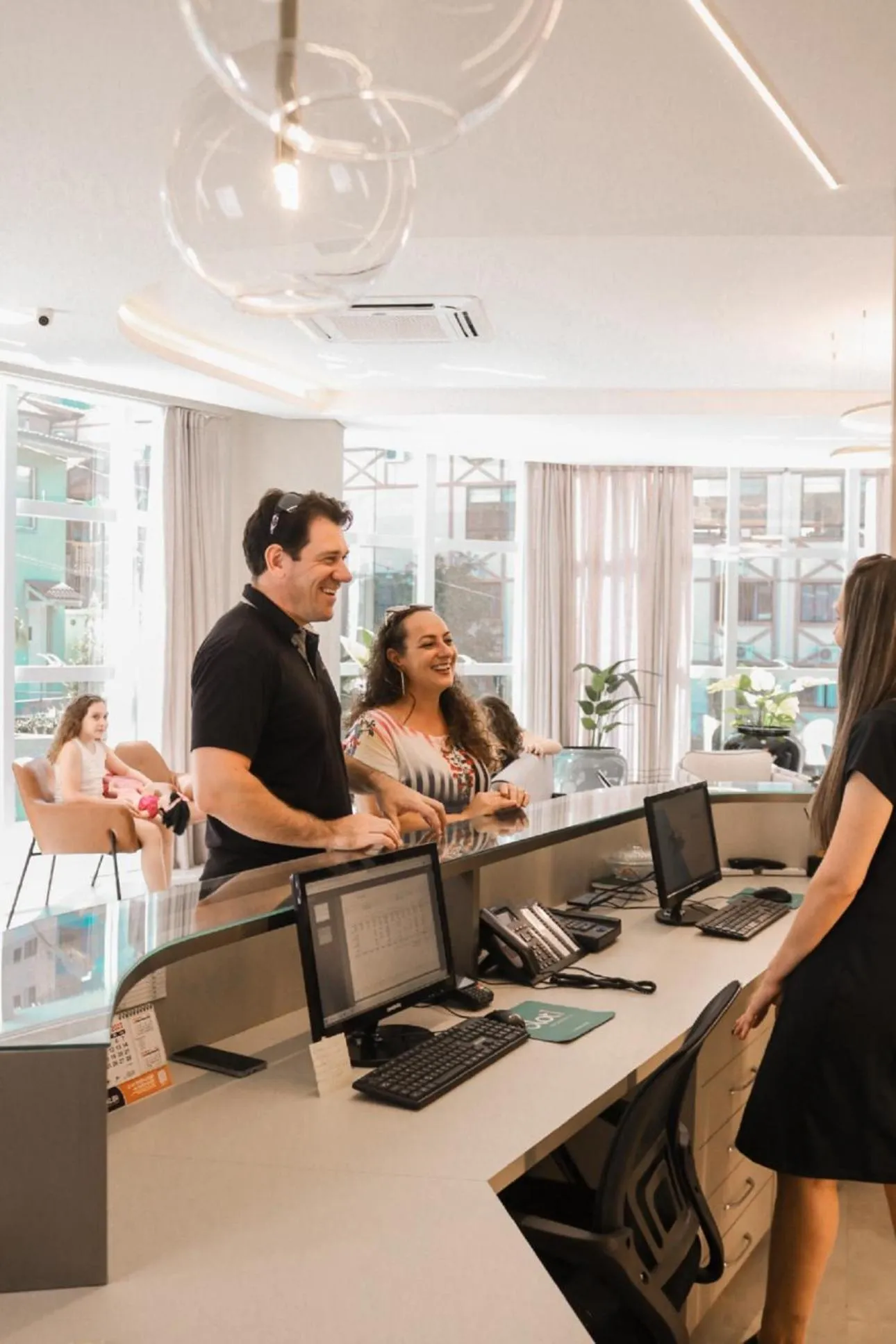 Lobby or reception in Estação Termas Hotel