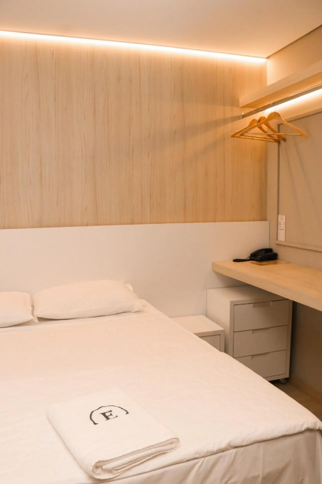 Bed in Estação Termas Hotel