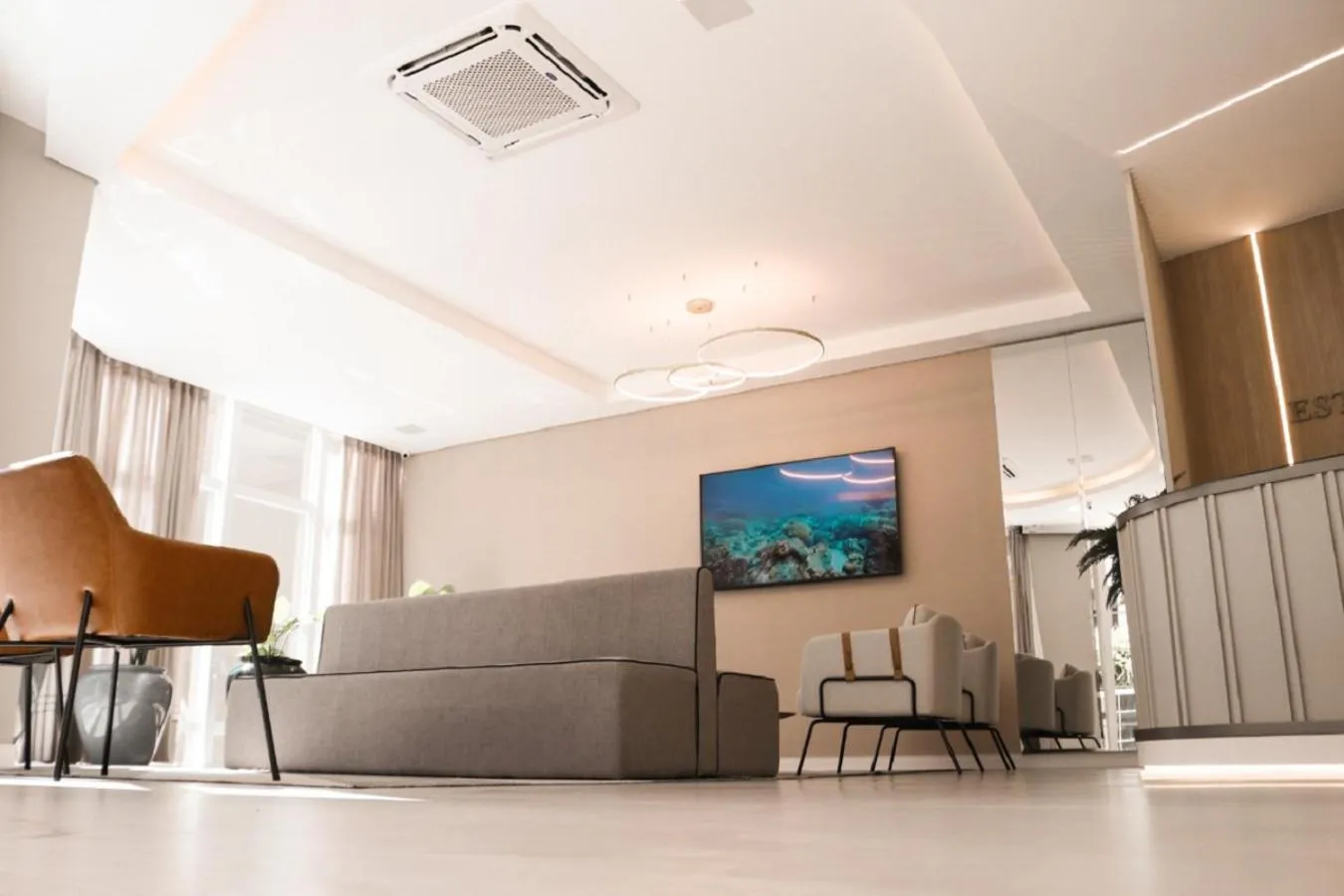 Living room in Estação Termas Hotel