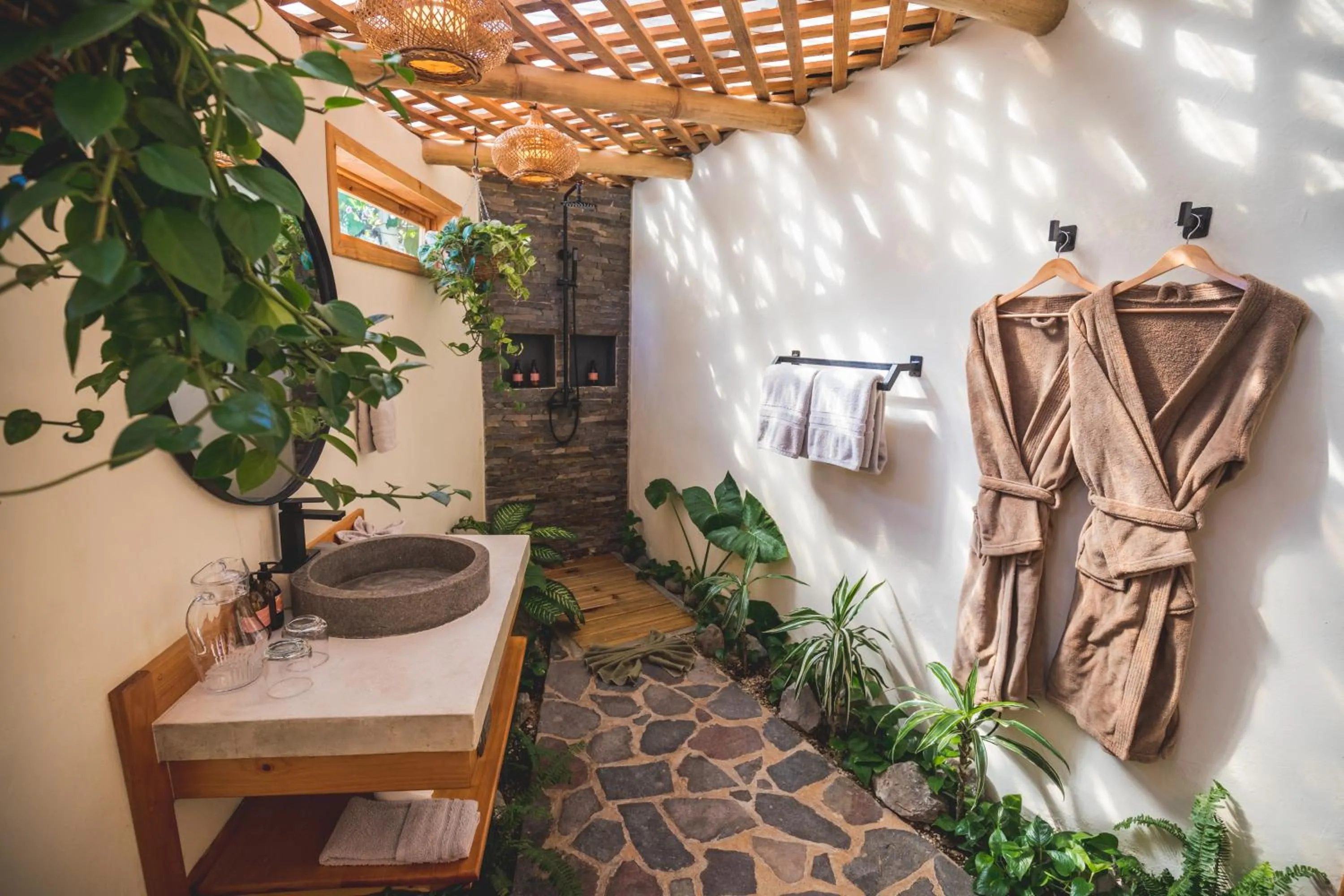 Shower in Kula Maya Boutique Hotel and Spa