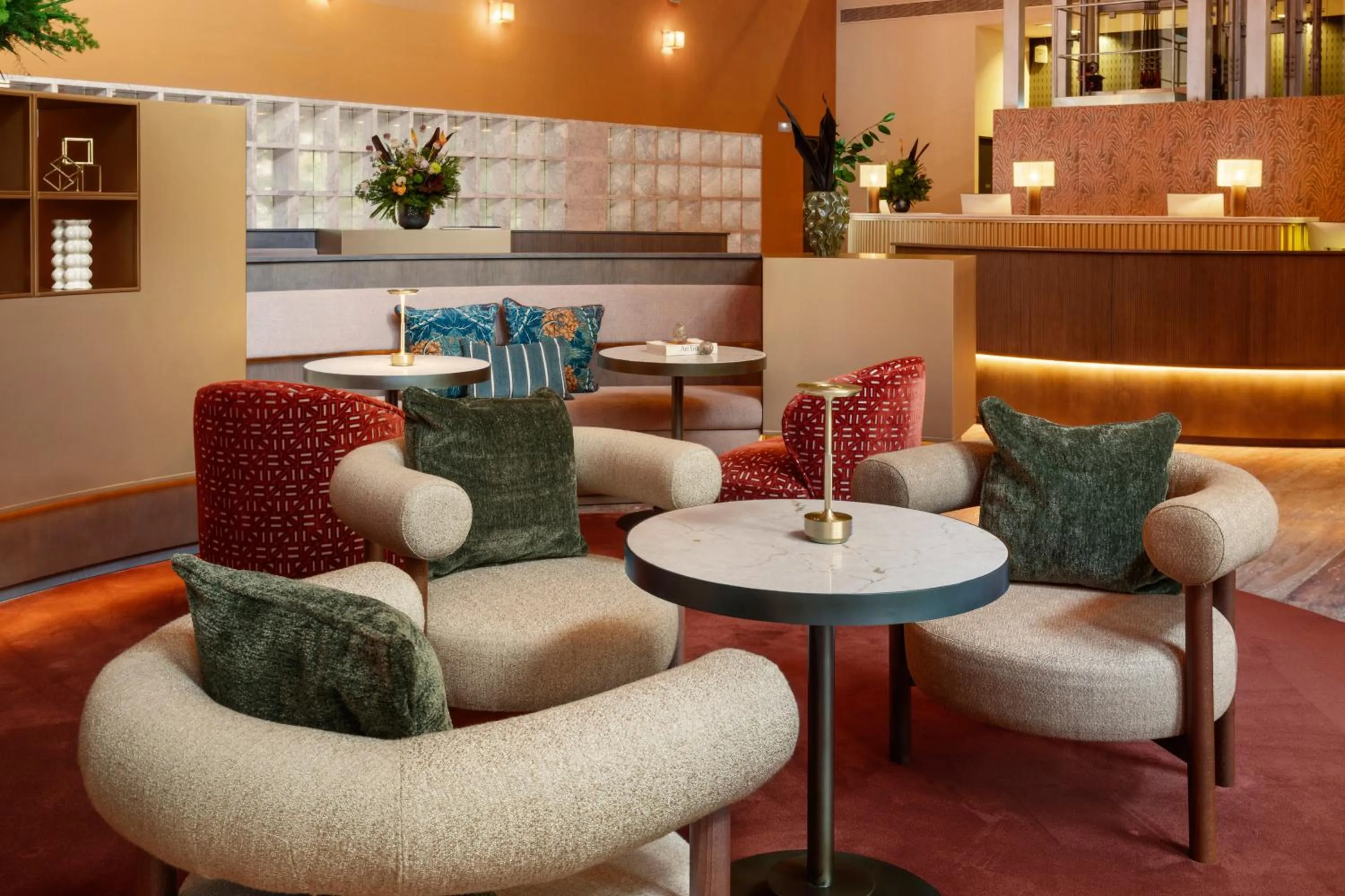 Lobby or reception in Hotel Meliá Bilbao