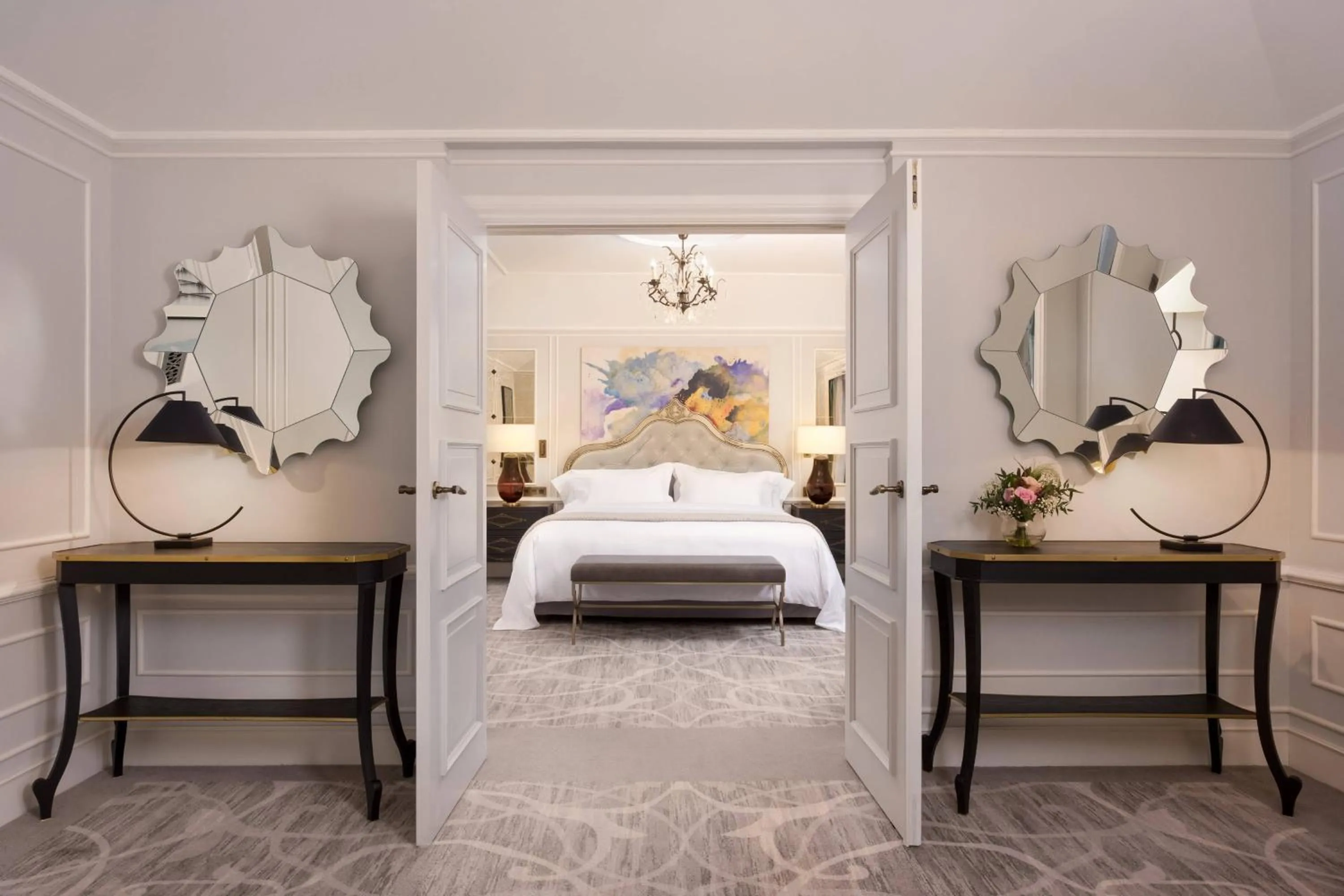 Photo of the whole room, Bed in Hotel Maria Cristina, a Luxury Collection Hotel, San Sebastian