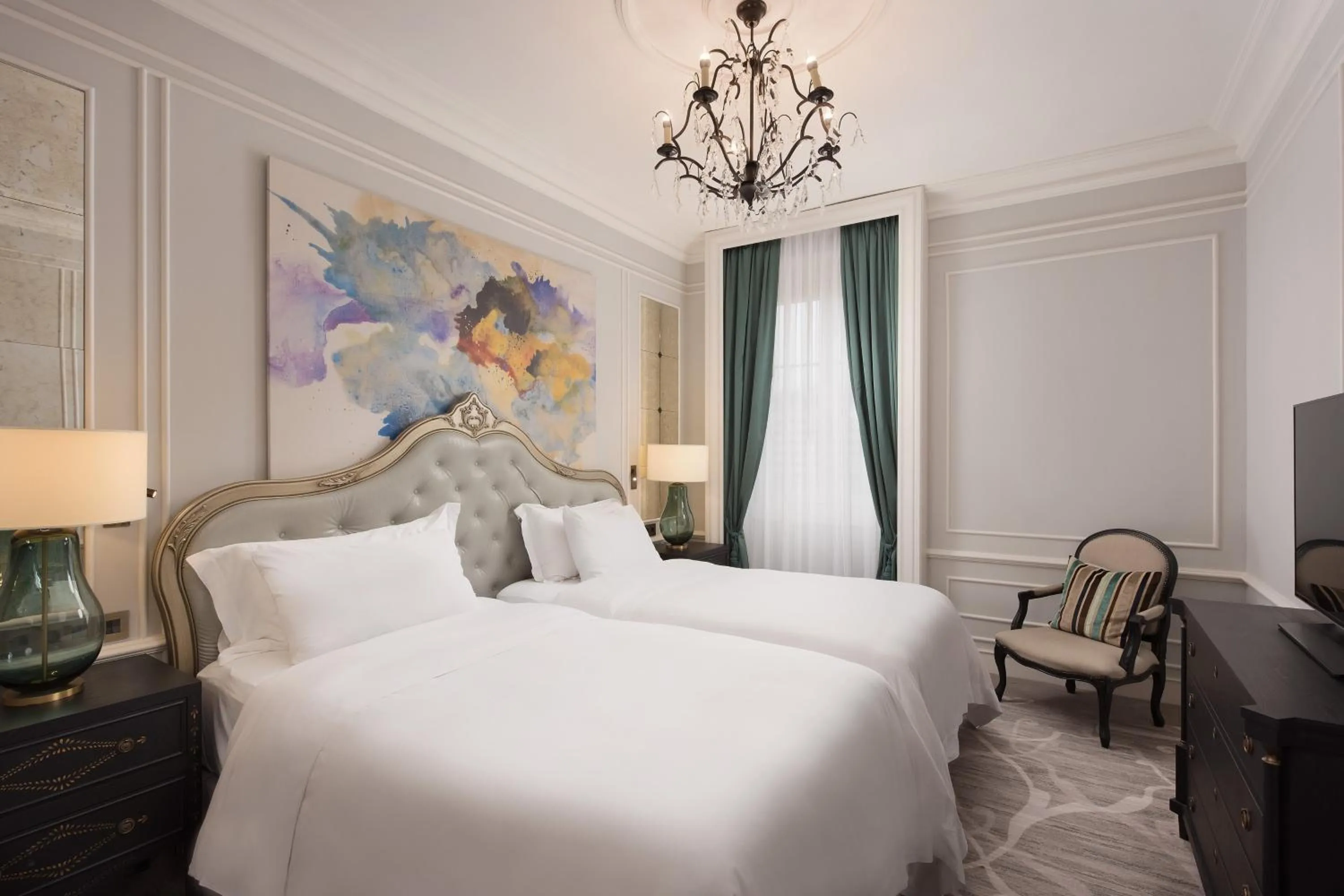 Photo of the whole room, Bed in Hotel Maria Cristina, a Luxury Collection Hotel, San Sebastian