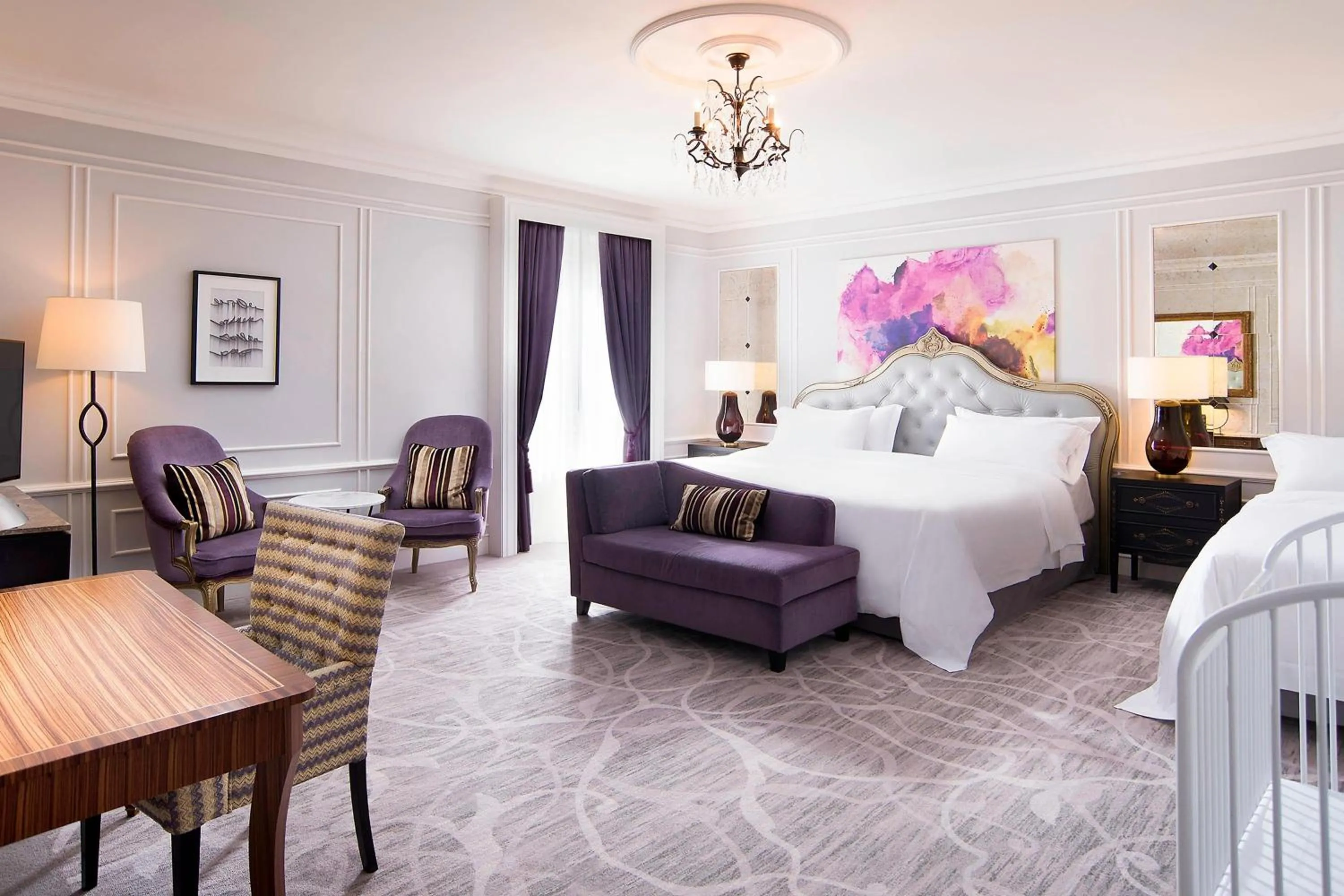 Photo of the whole room, Bed in Hotel Maria Cristina, a Luxury Collection Hotel, San Sebastian