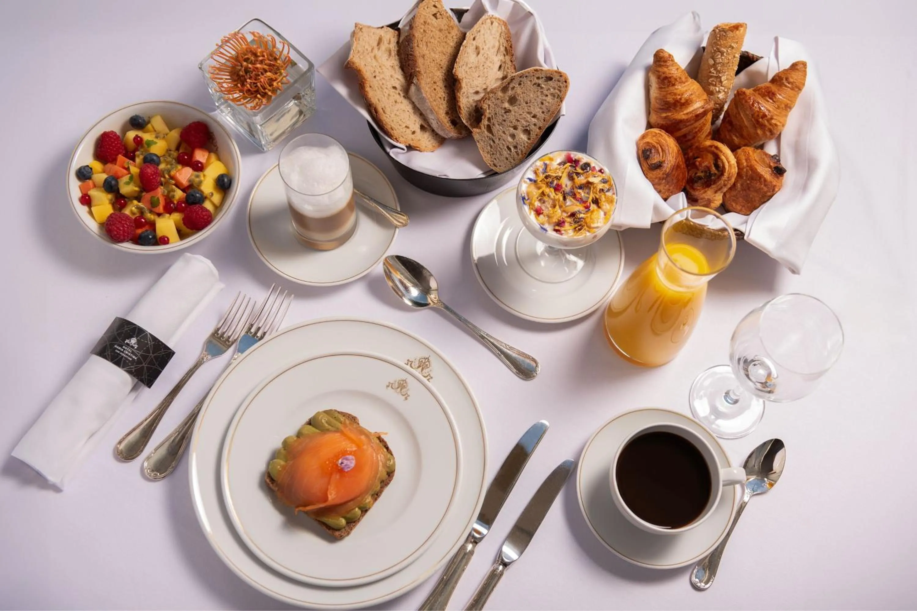 Breakfast in Hotel Maria Cristina, a Luxury Collection Hotel, San Sebastian