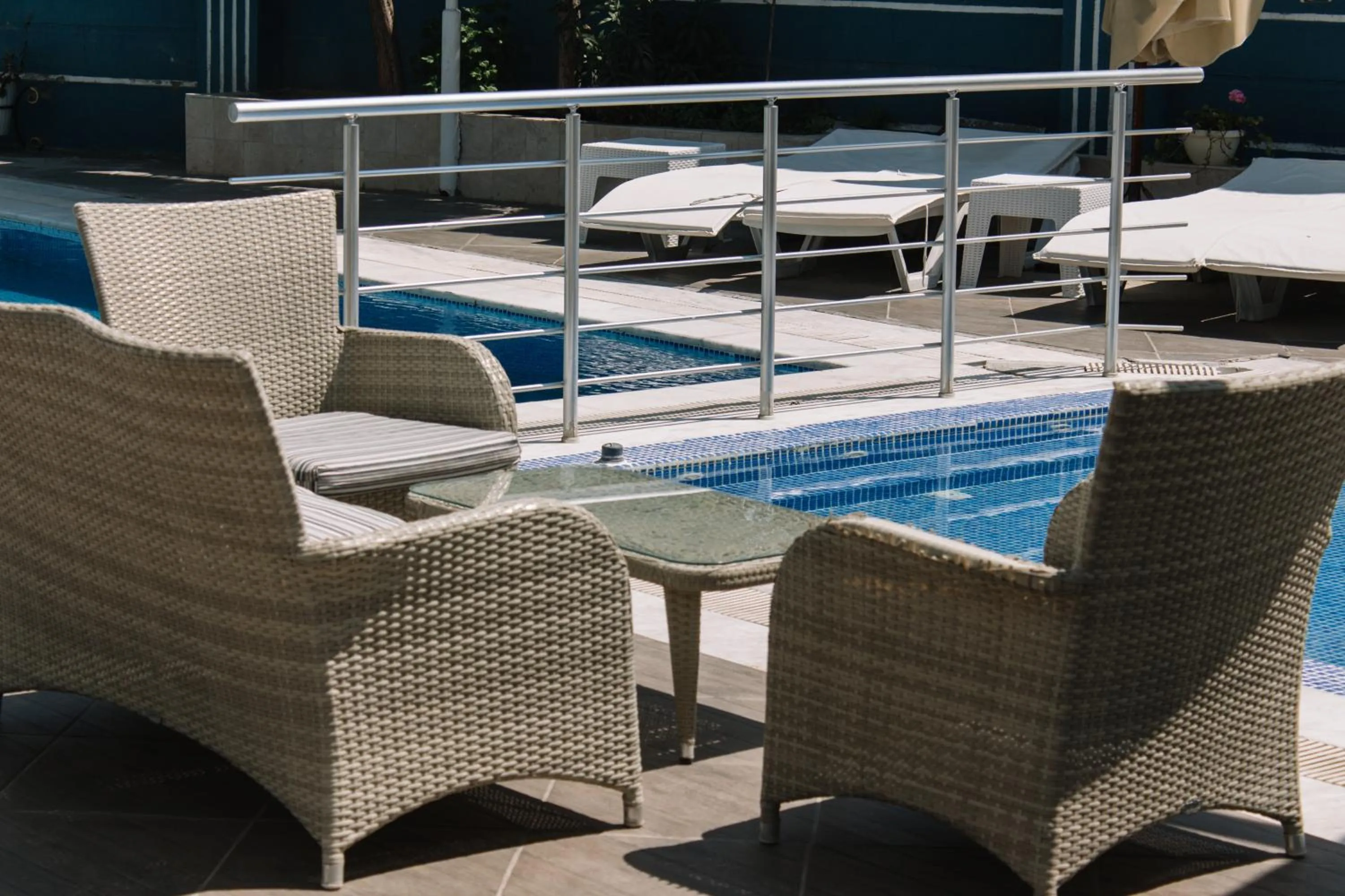 Patio in Melrose Viewpoint Pansiyon