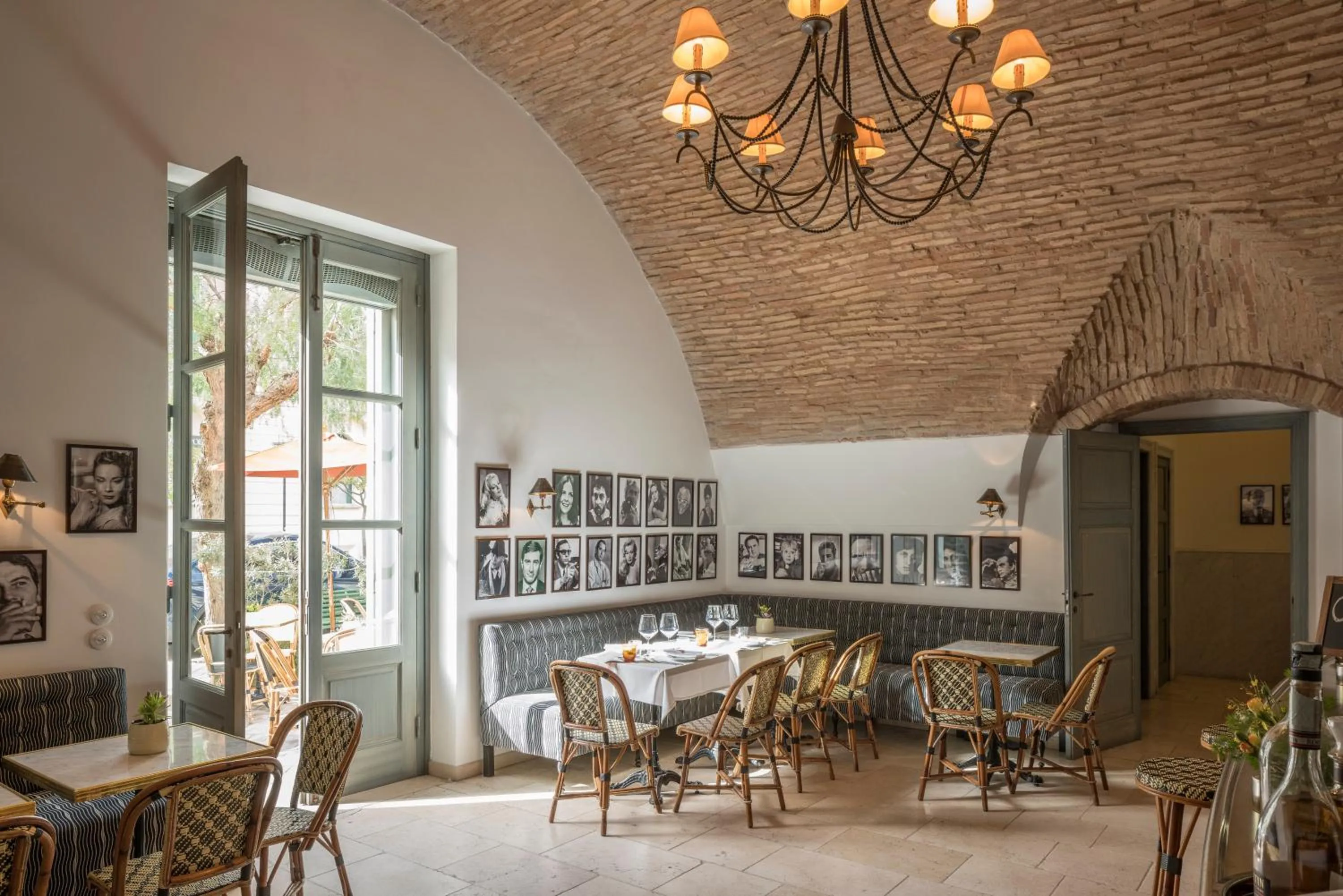 Dining area in Palazzo Margherita