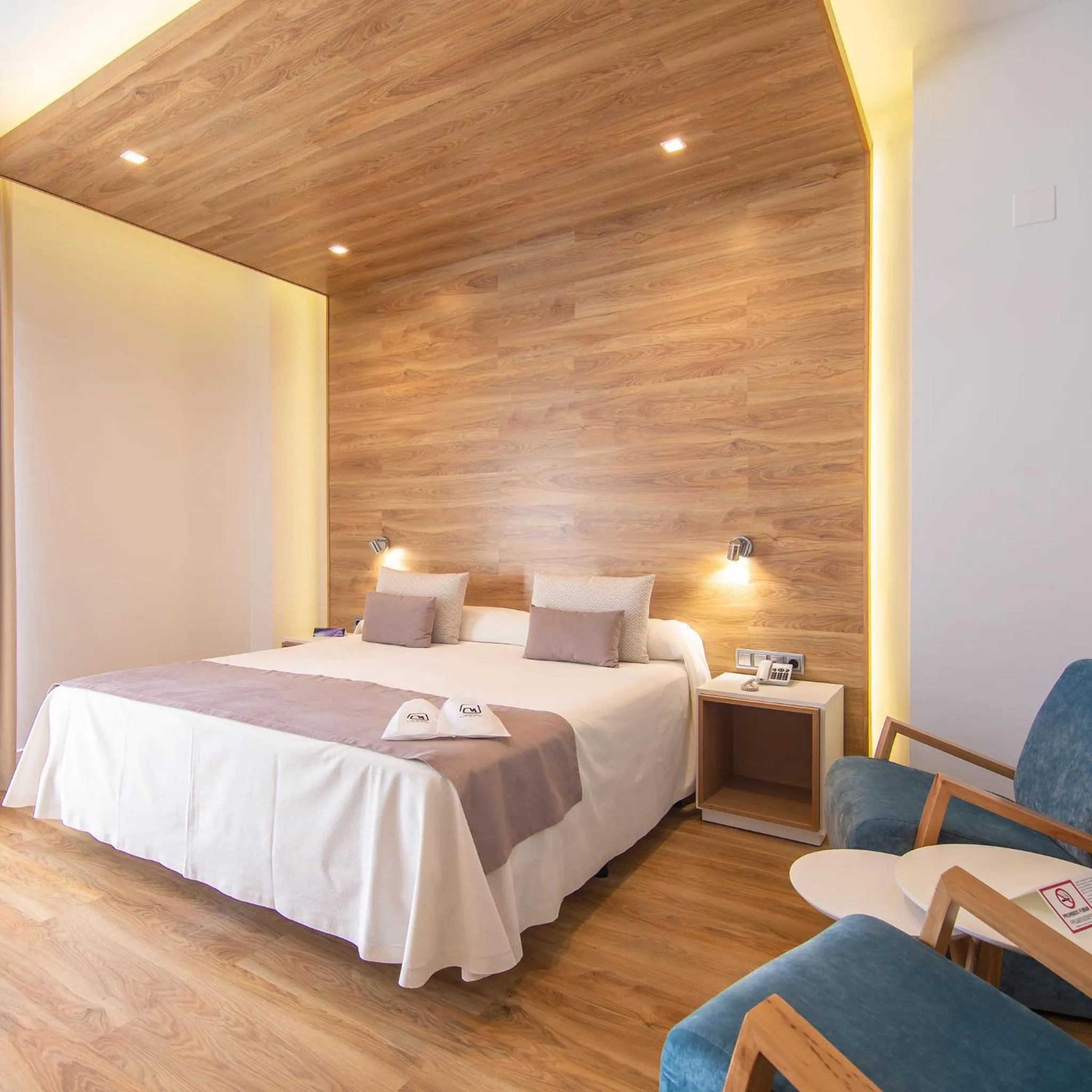 Bed in Hotel Monte Puertatierra