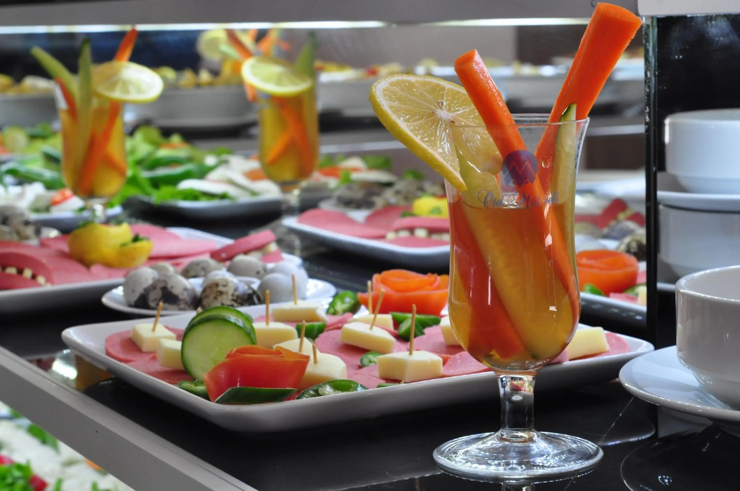 Buffet breakfast in Otel Mutevelli