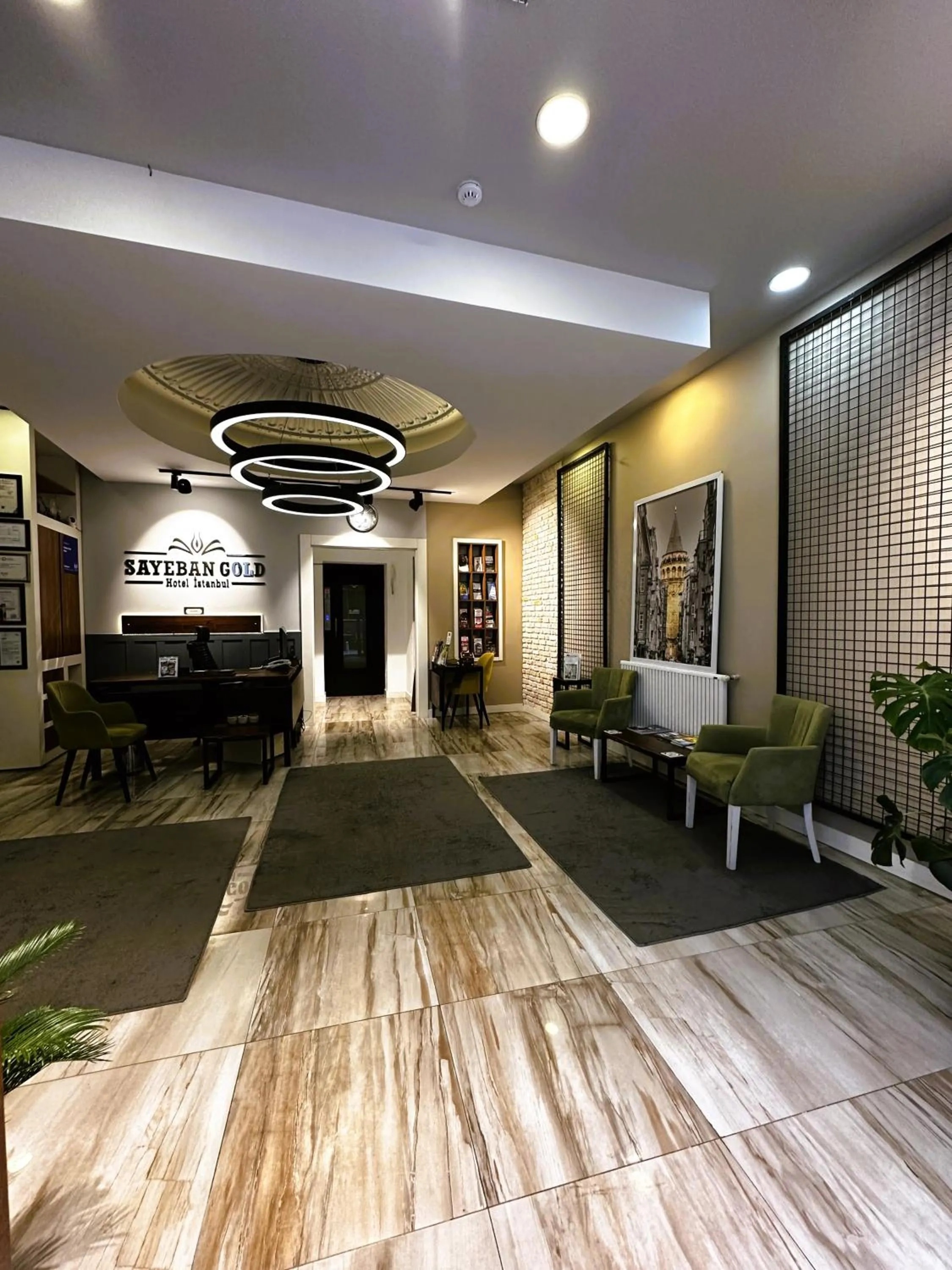 Lobby or reception in Sayeban Gold Hotel