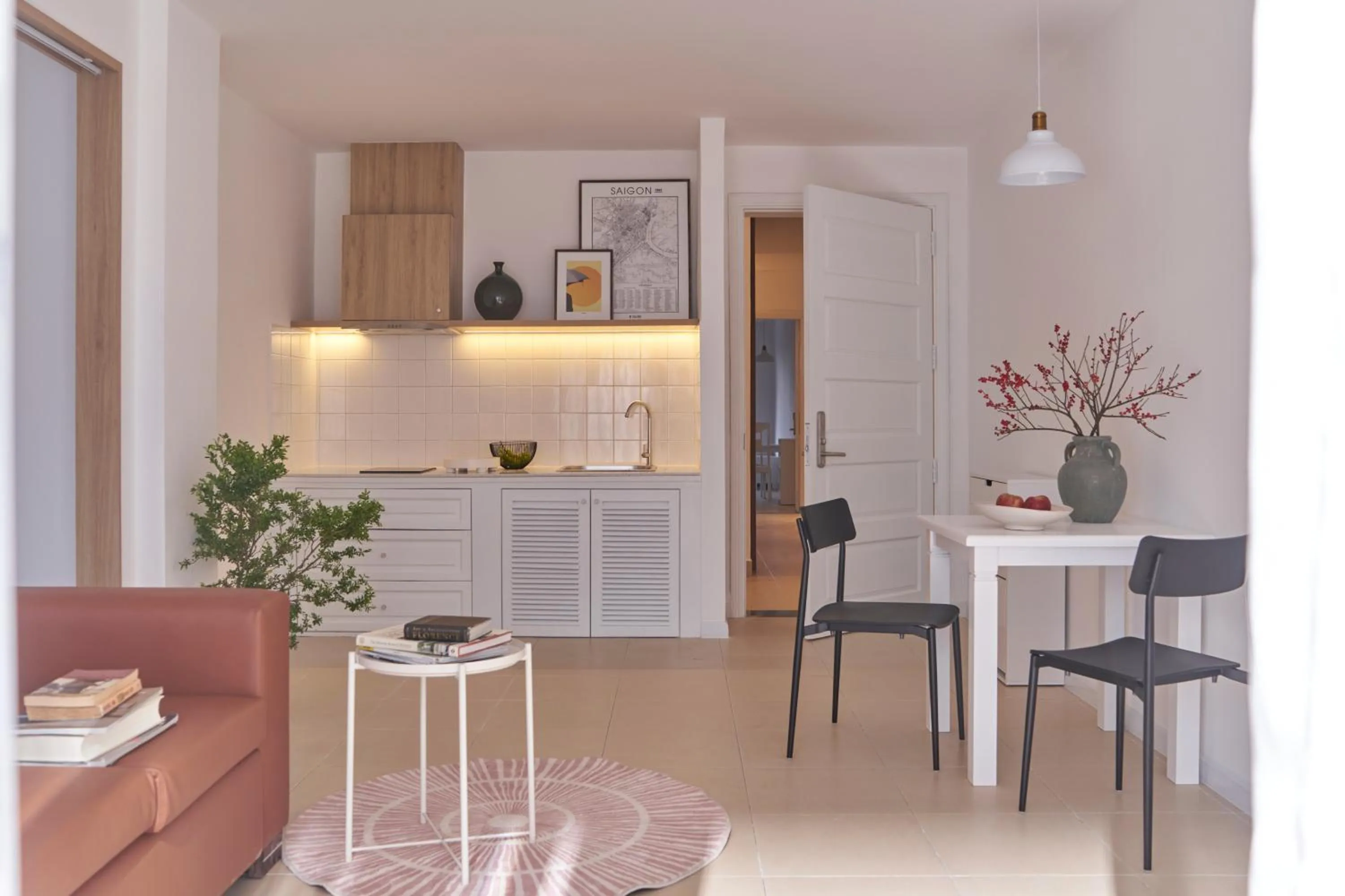 Seating area in M Village Living Nguyễn Văn Hưởng