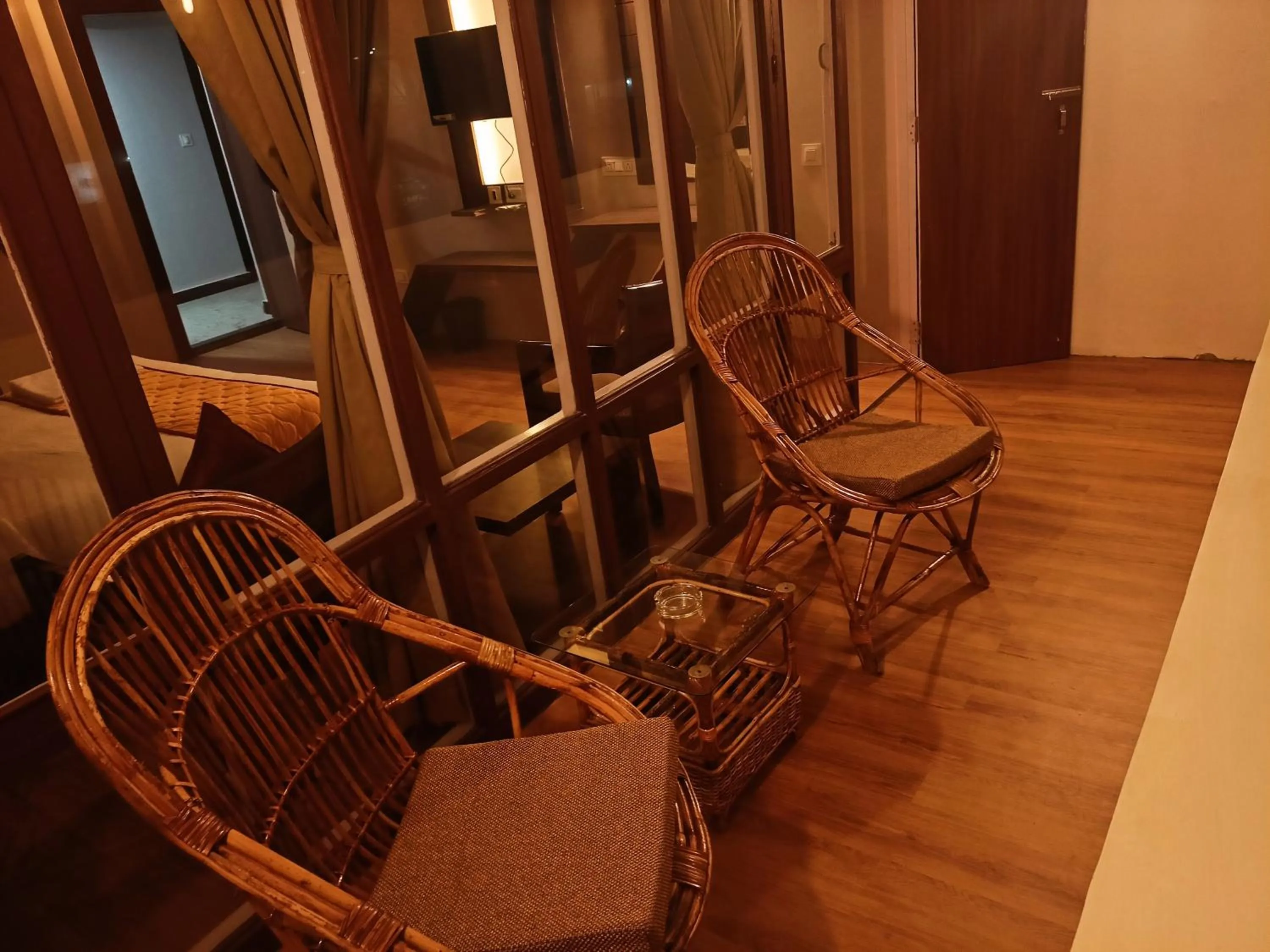 Seating area in Golden Peaks Hotel & Restaurant