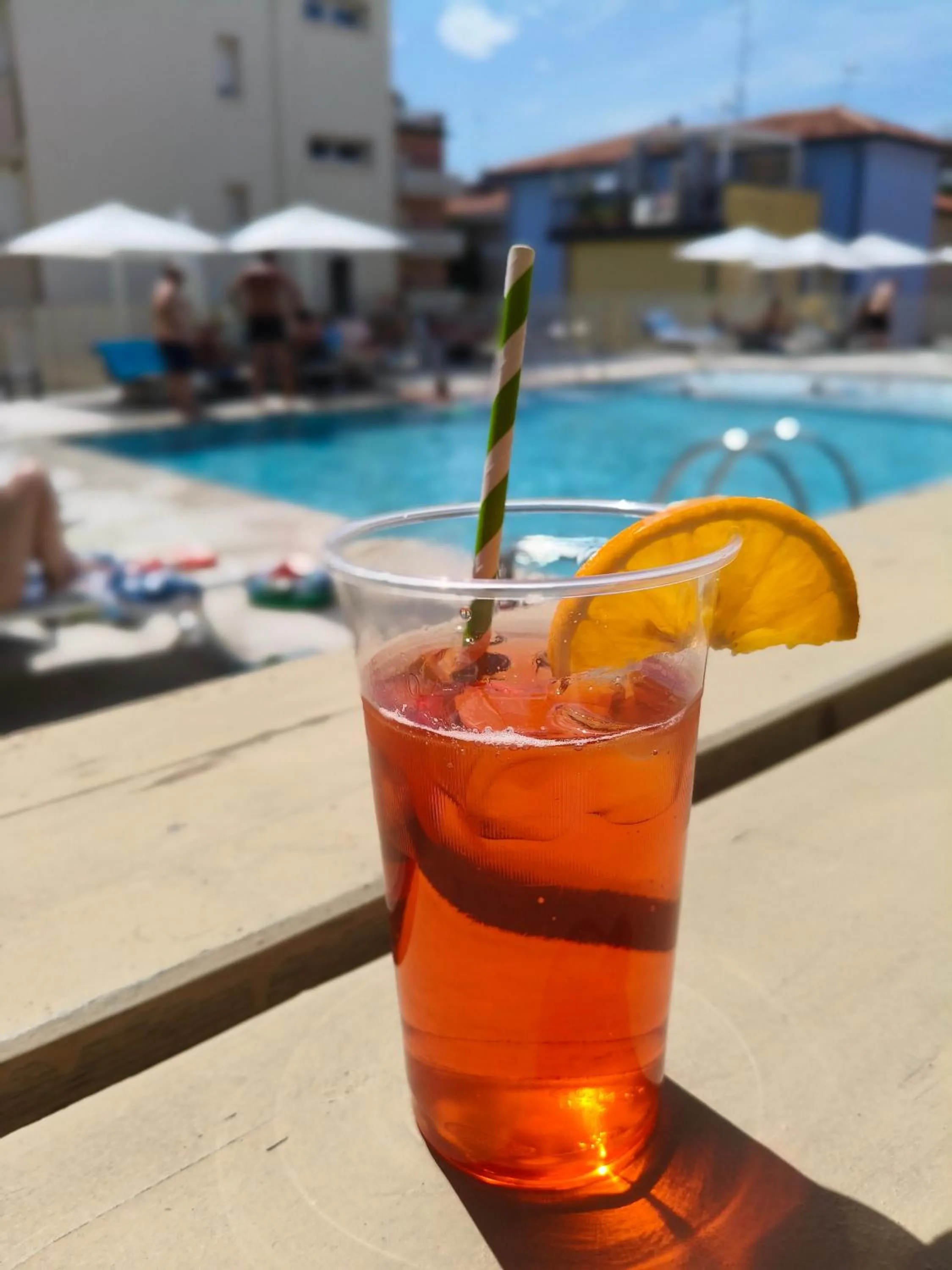 Swimming pool in Hotel Villa Maria
