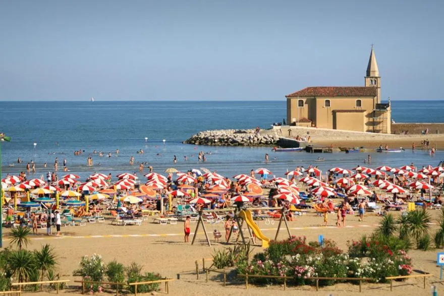 Beach in Hotel Villa Maria