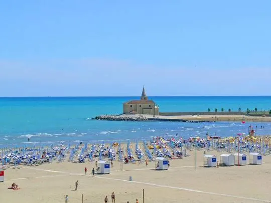Beach in Hotel Villa Maria