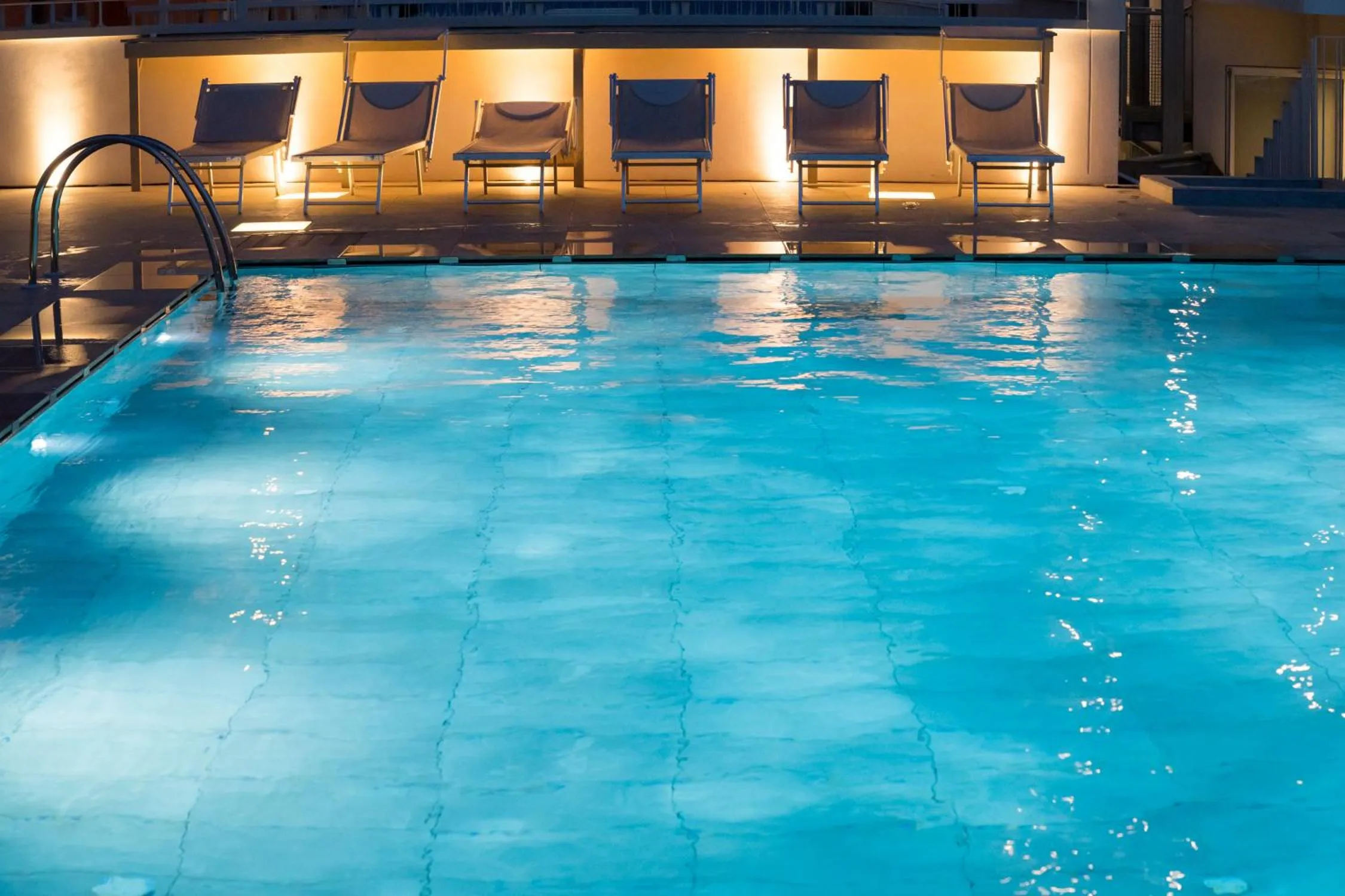 Swimming pool in Hotel Villa Maria