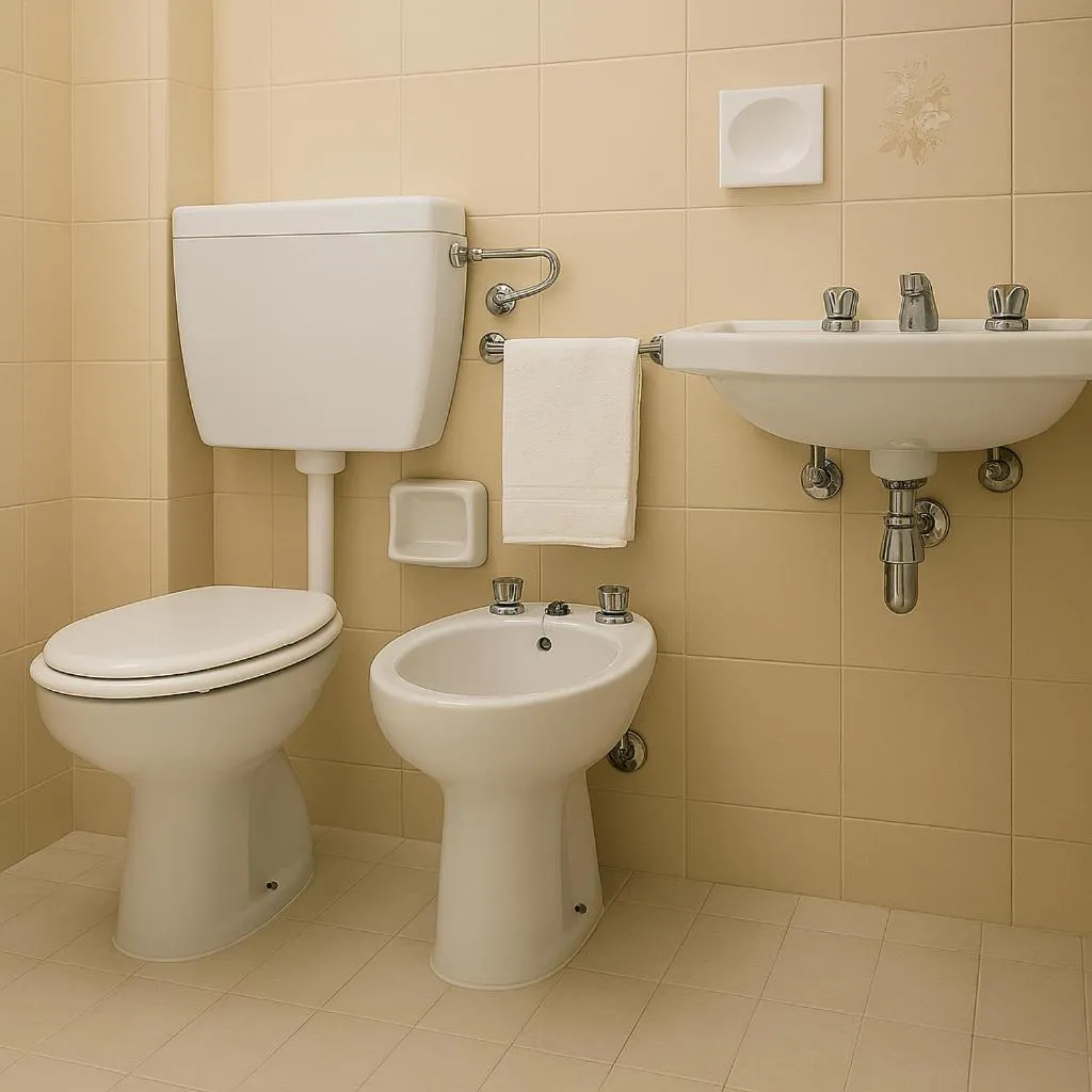 Bathroom in Hotel Villa Maria