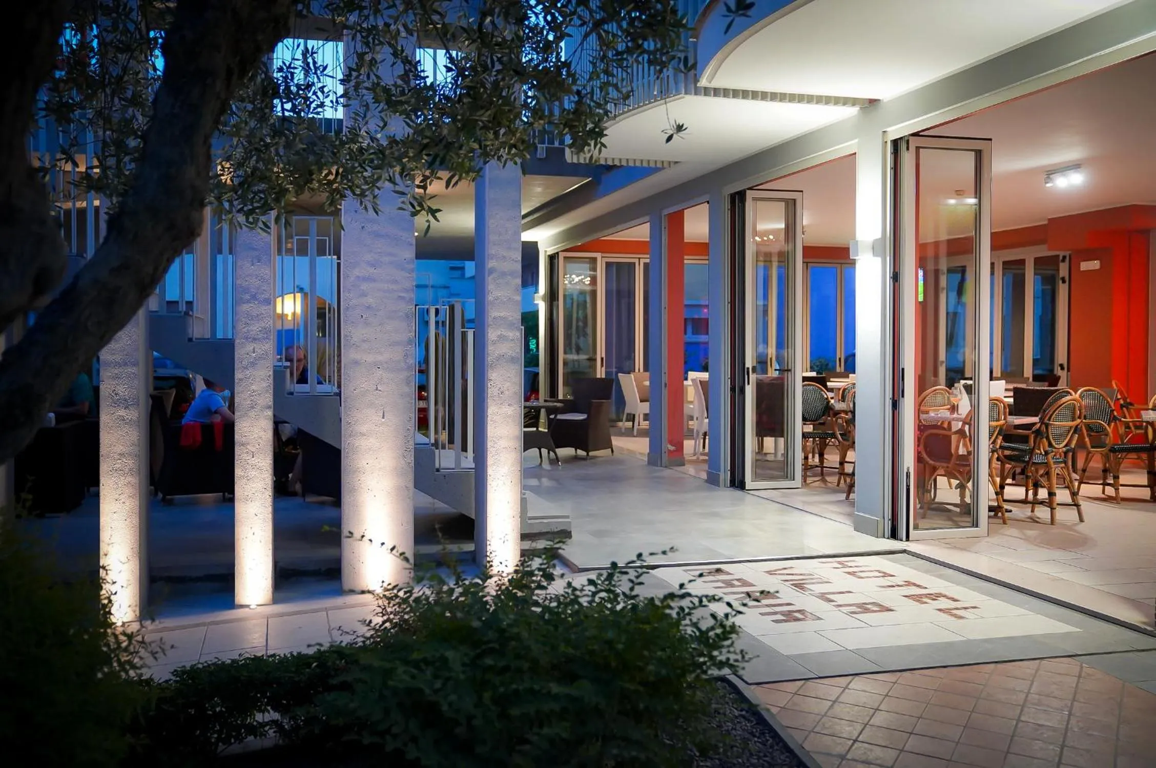 Facade/entrance in Hotel Villa Maria