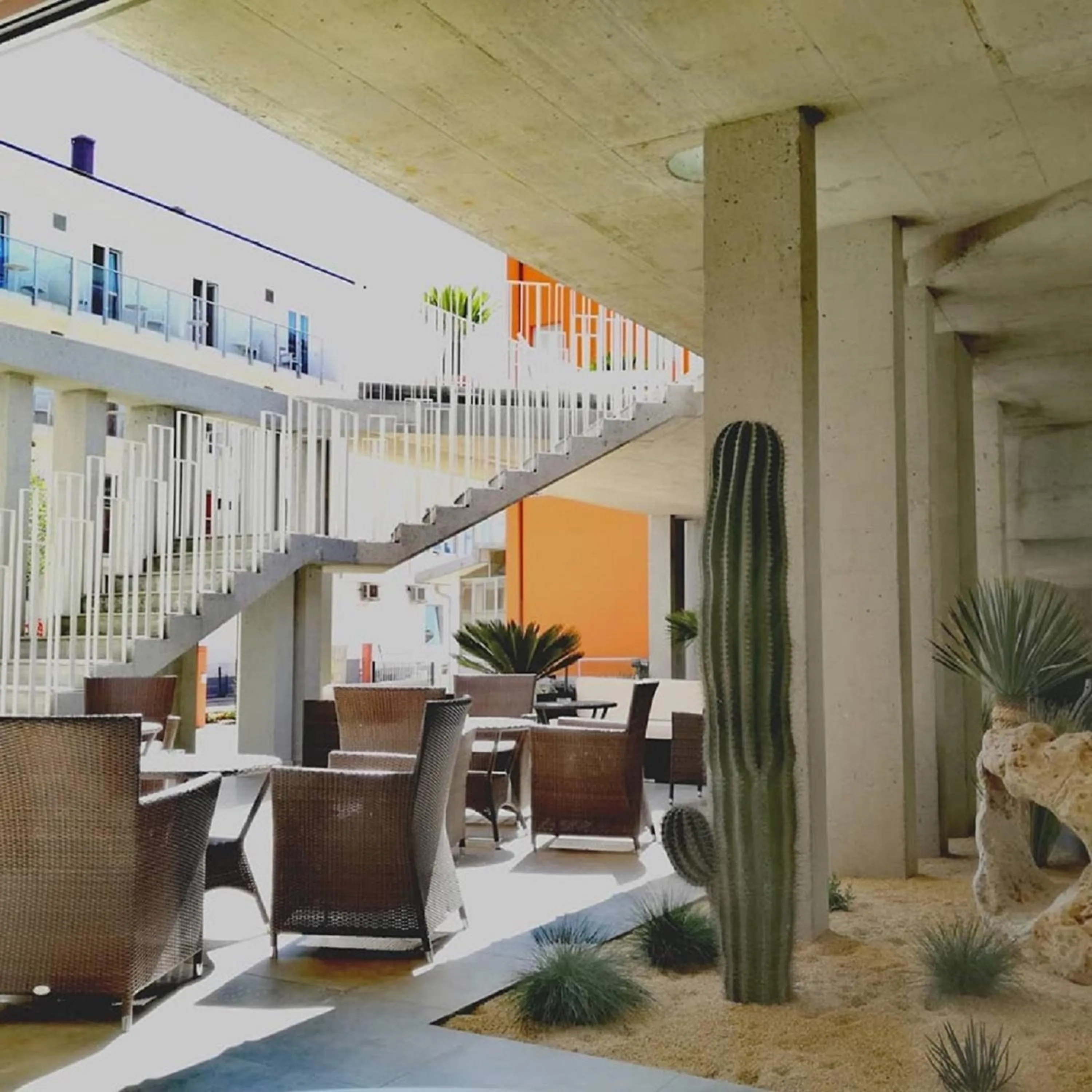 Balcony/Terrace in Hotel Villa Maria