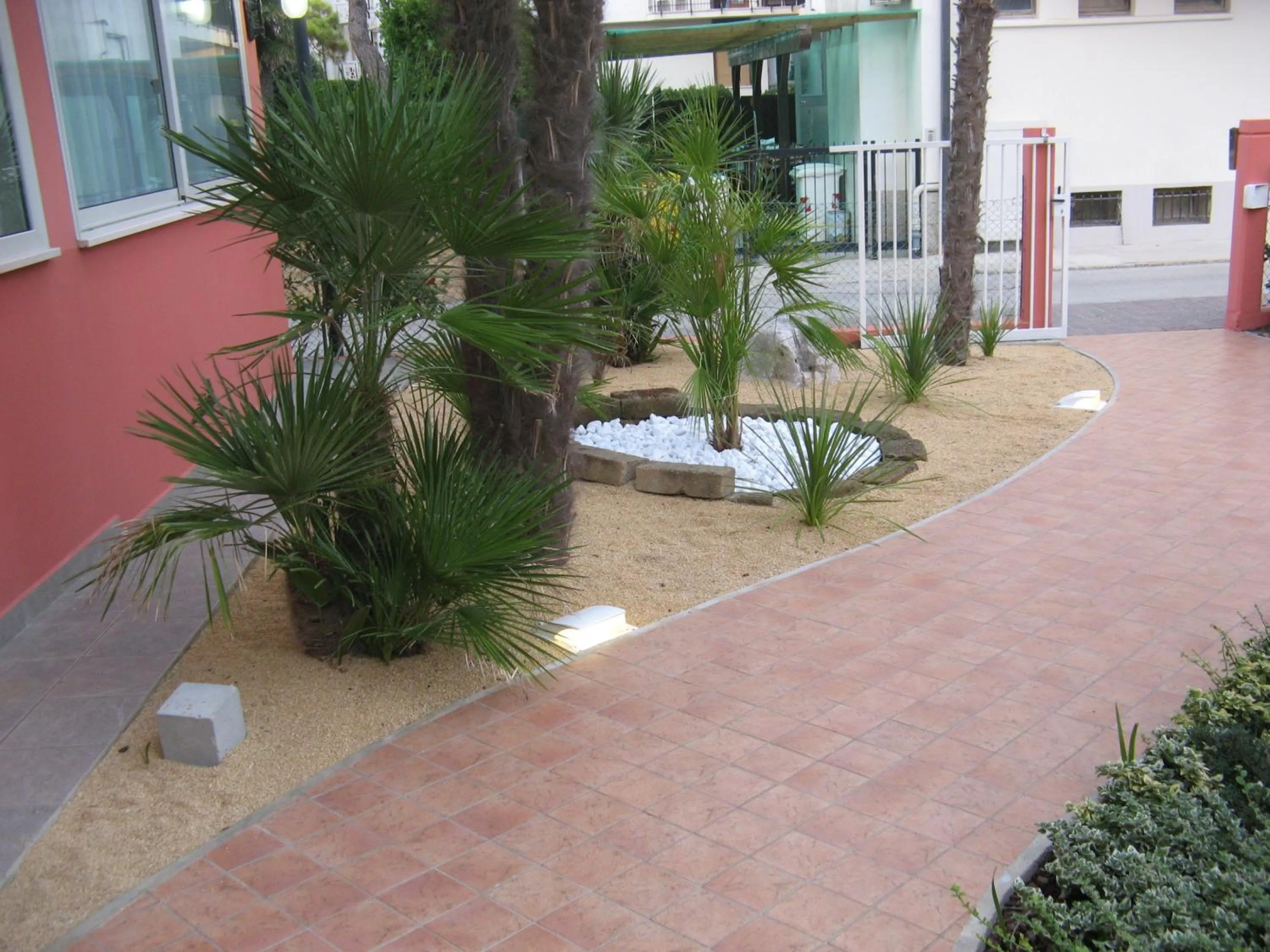 Facade/entrance in Hotel Villa Maria