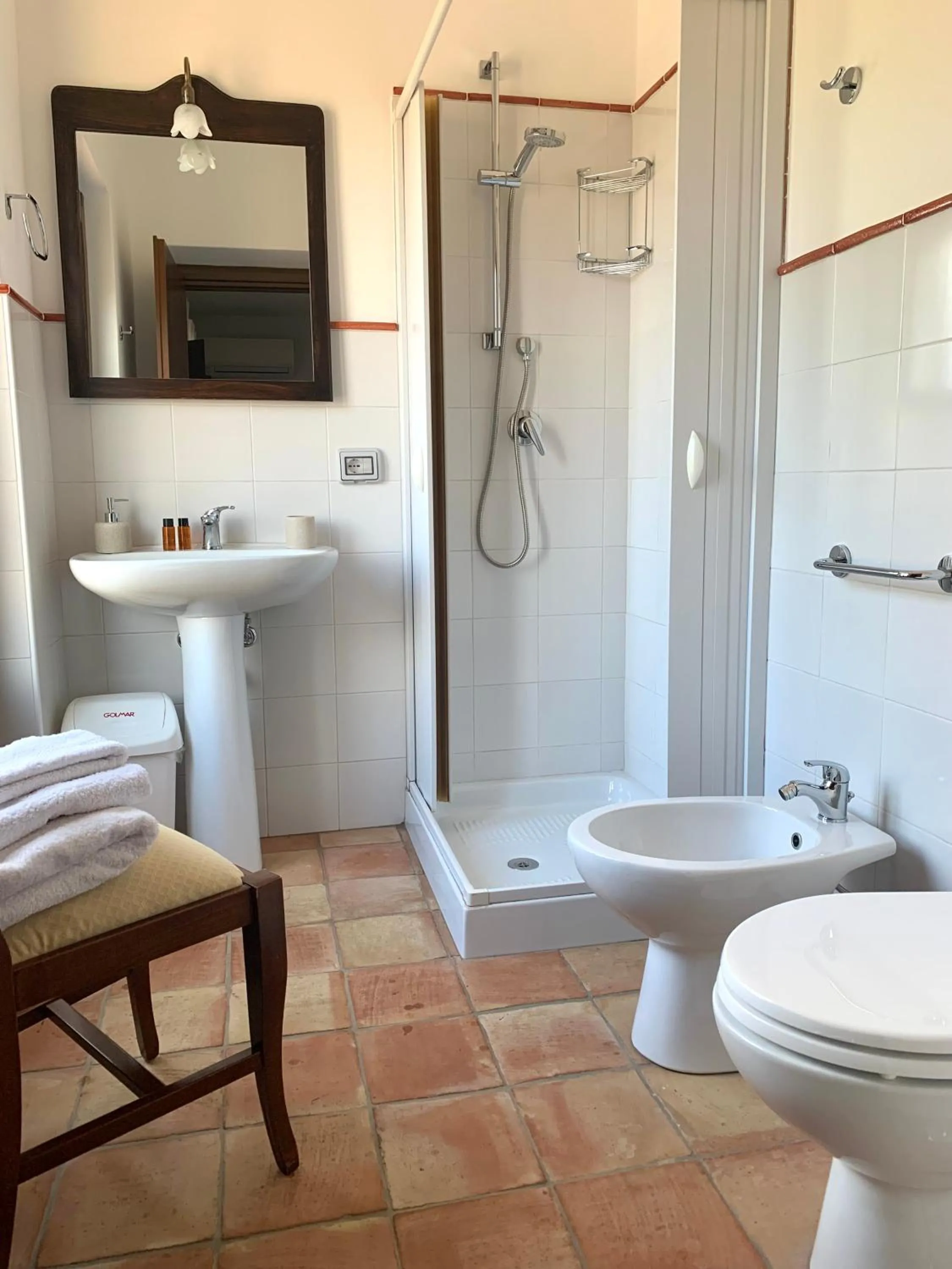 Triple Room in Agriturismo San Pietro